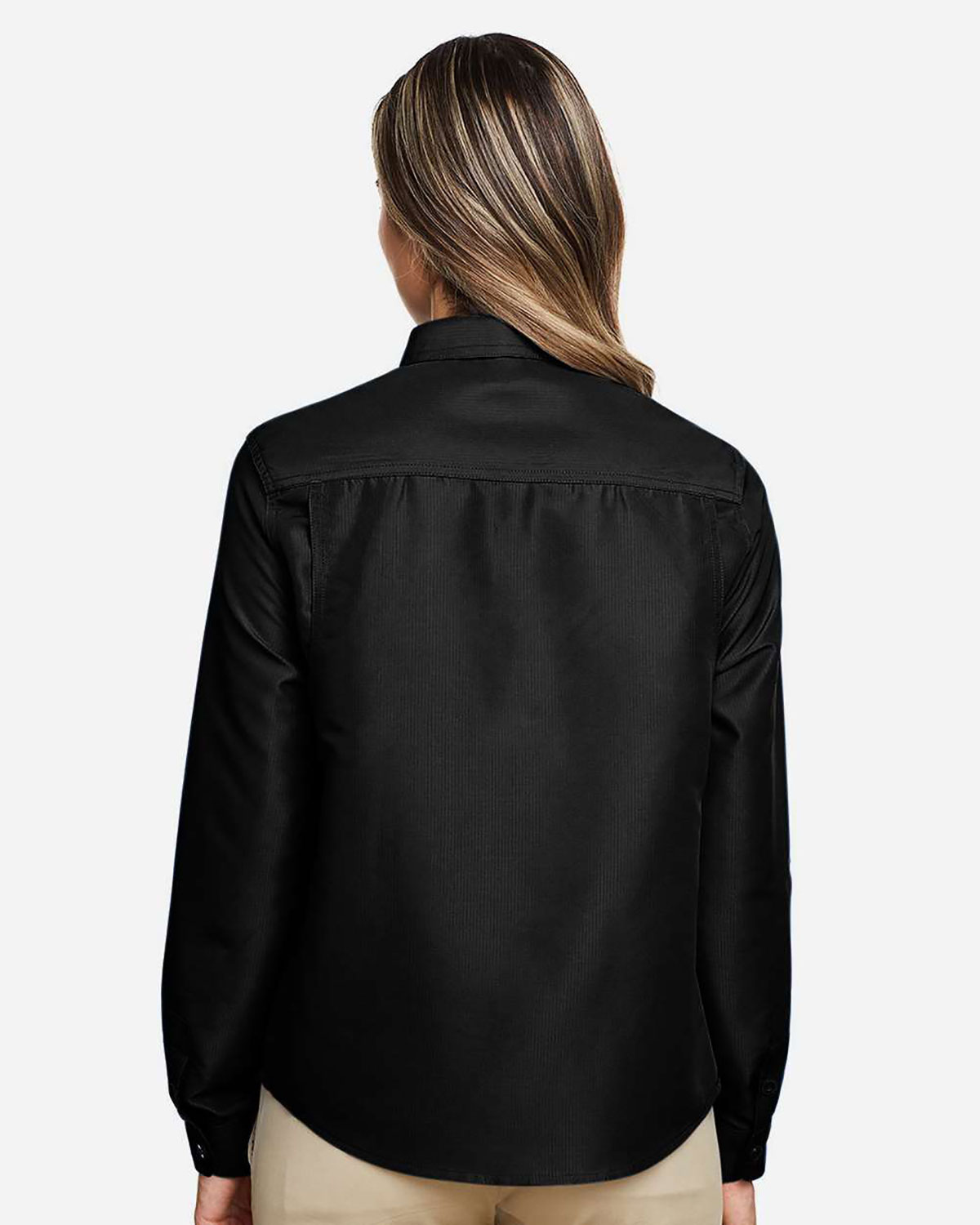 Harriton M580LW Women's Key West Performance Staff Shirt view 2