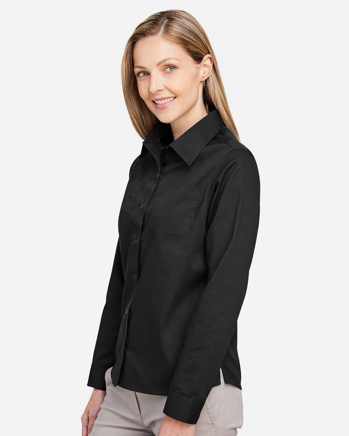 Harriton M585LW Women's Advantage IL Workshirt view 3