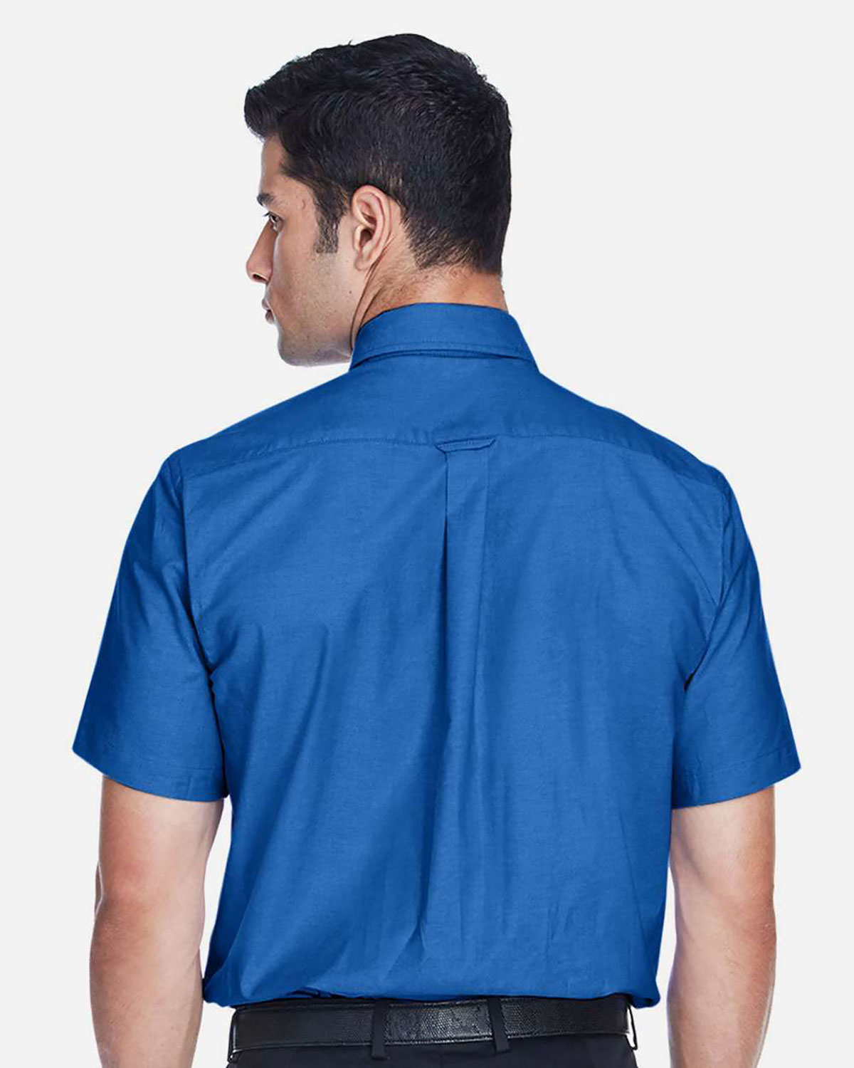 Harriton M600S Men's Oxford Short Sleeve with Stain-Release view 2