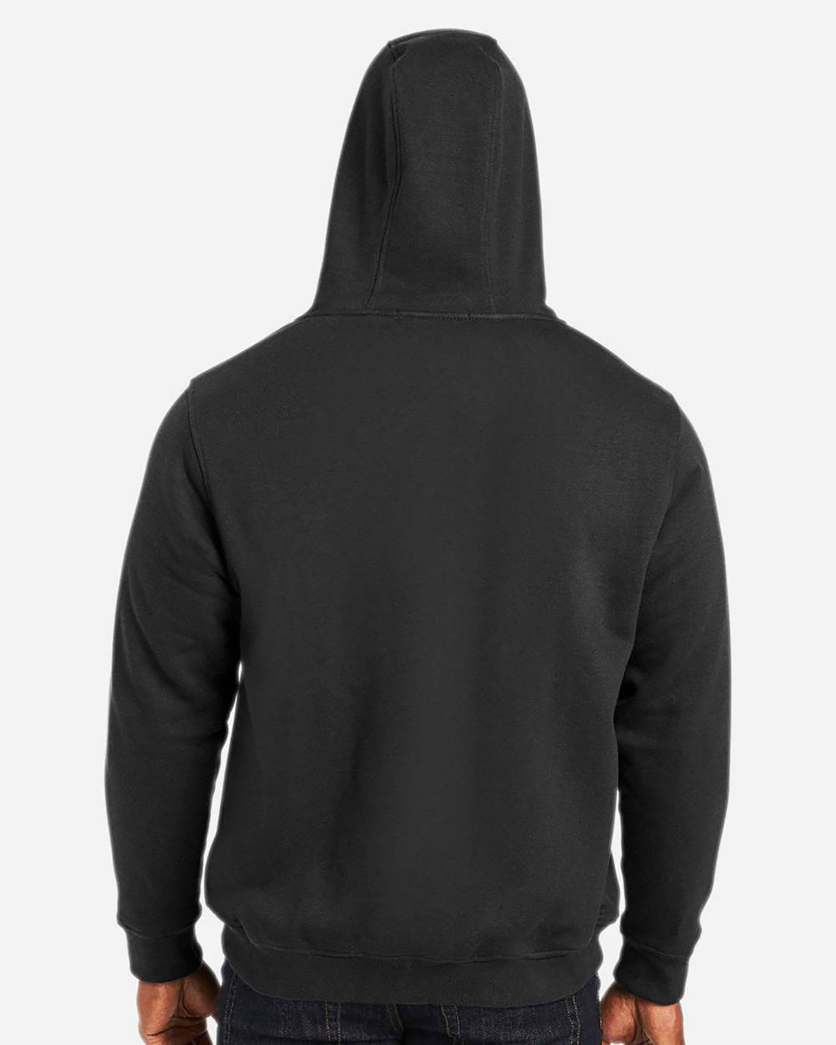 Harriton M711 Unisex ClimaBloc� Lined Heavyweight Hooded Sweatshirt view 2