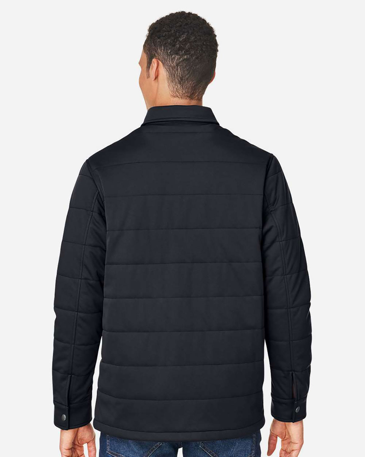 Harriton M821 Unisex Guardian Soft Shell Chore Coat view 2