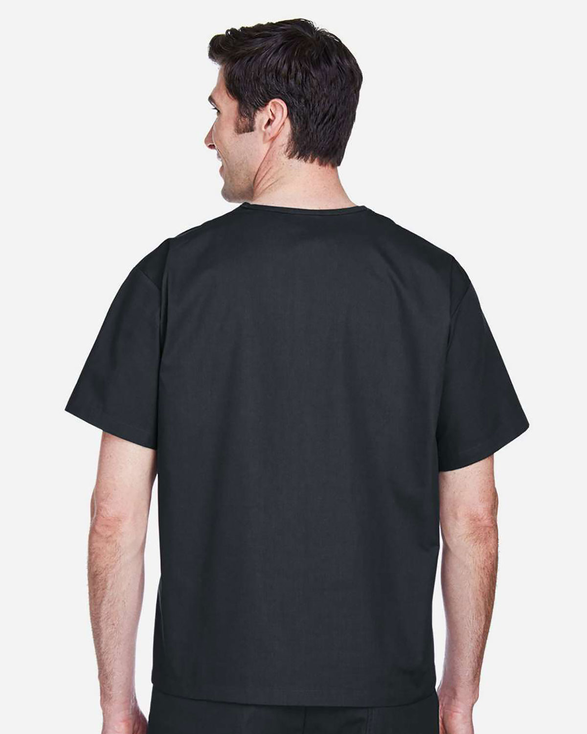 Harriton M897 Unisex Restore Scrub Top view 2