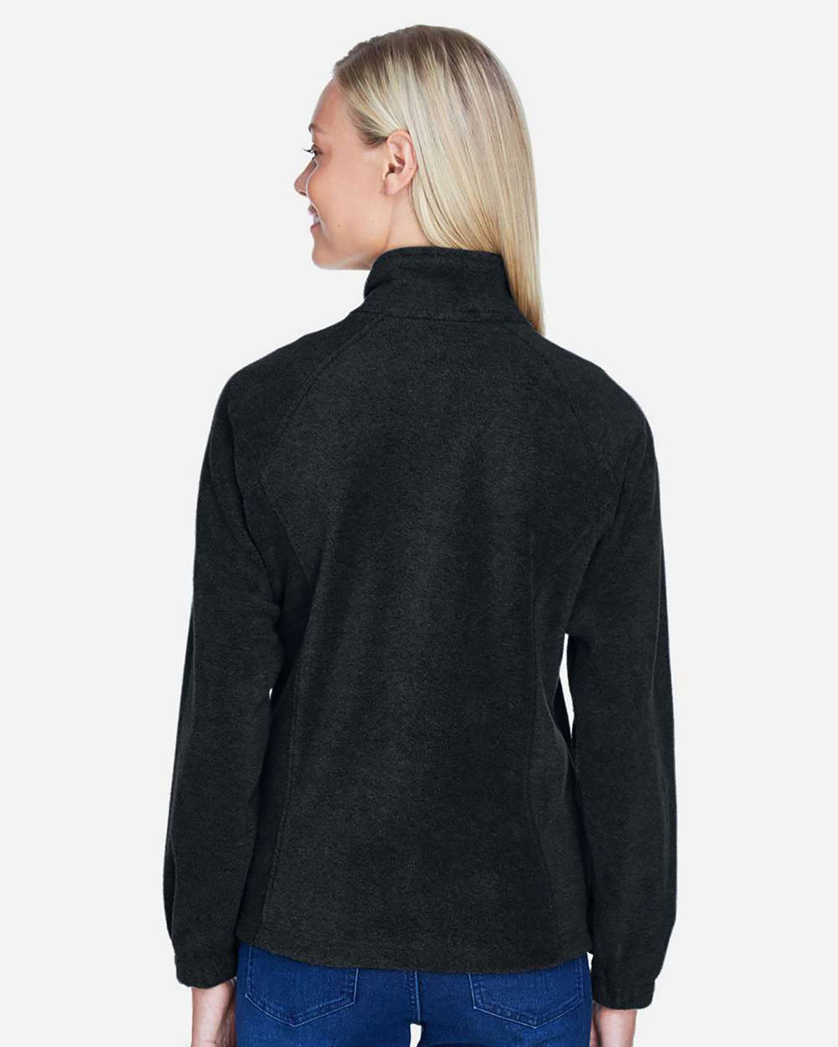 Harriton M990W Women's Full-Zip Fleece view 2
