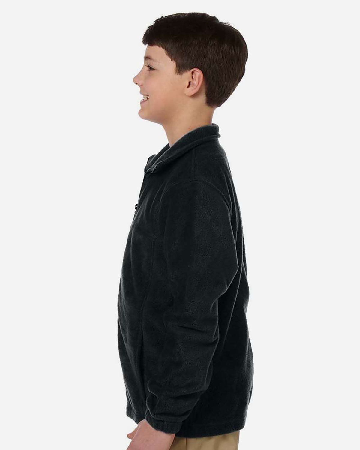 Harriton M990Y Youth Full-Zip Fleece view 3