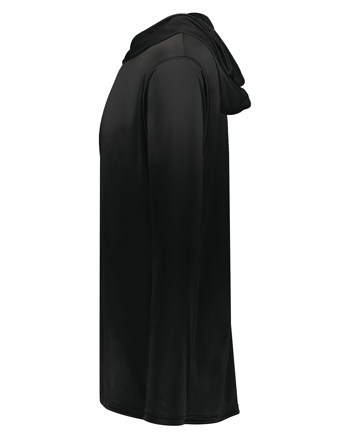 Holloway 222830 Men's Momentum Hooded Long Sleeve T-Shirt view 3