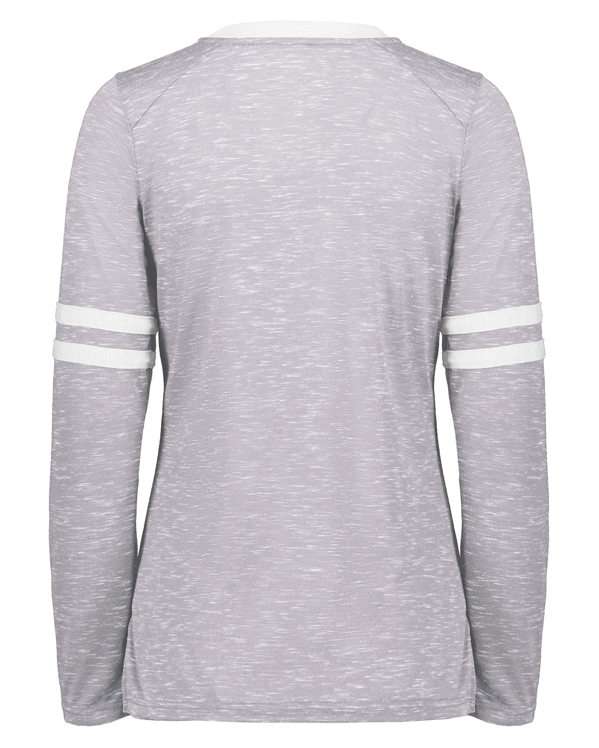 Holloway 223246 Women's Eco Revive� Monterey Long Sleeve V-Neck T-Shirt view 2
