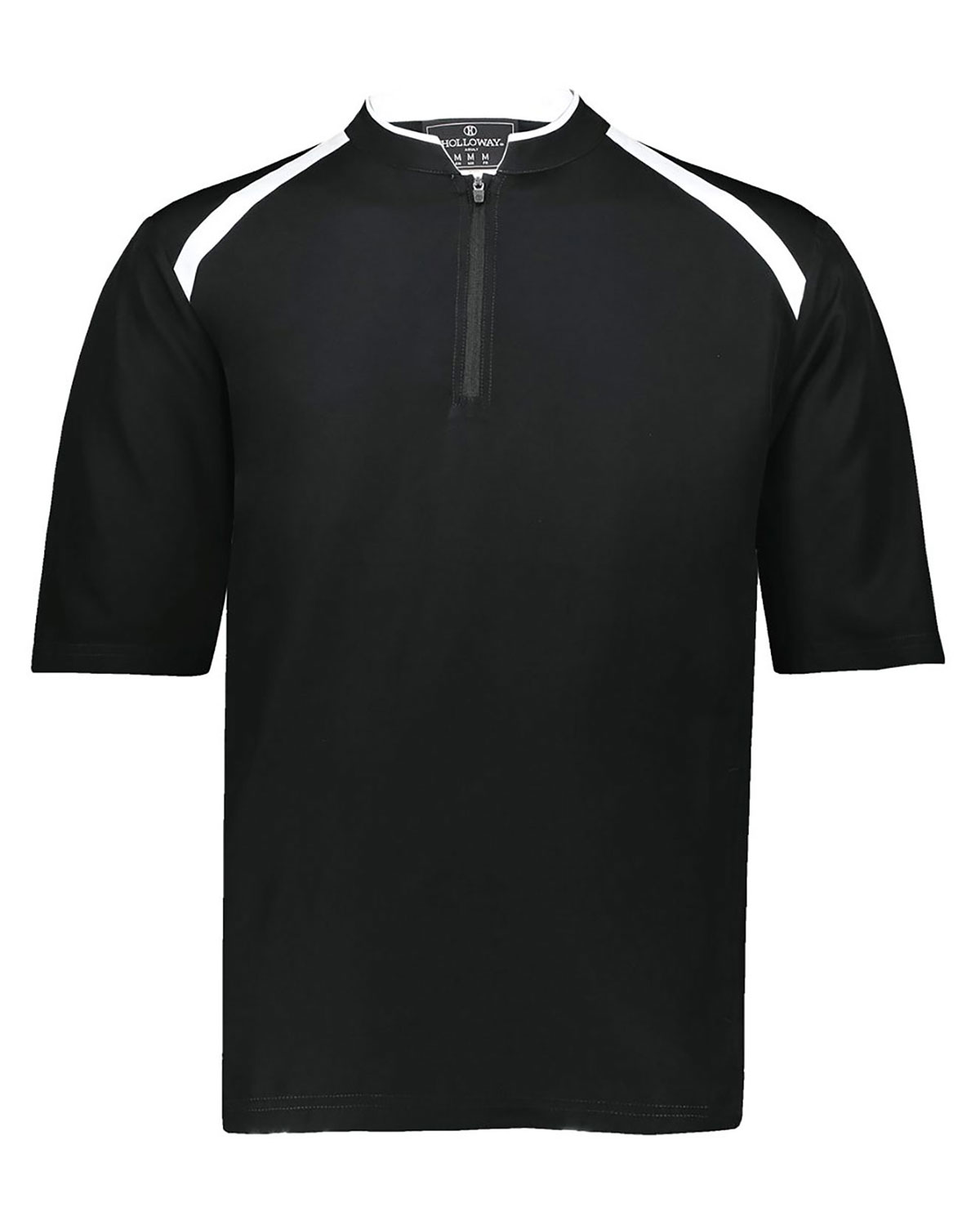 Holloway 229681 Youth Clubhouse Short Sleeve Quarter-Zip Pullover