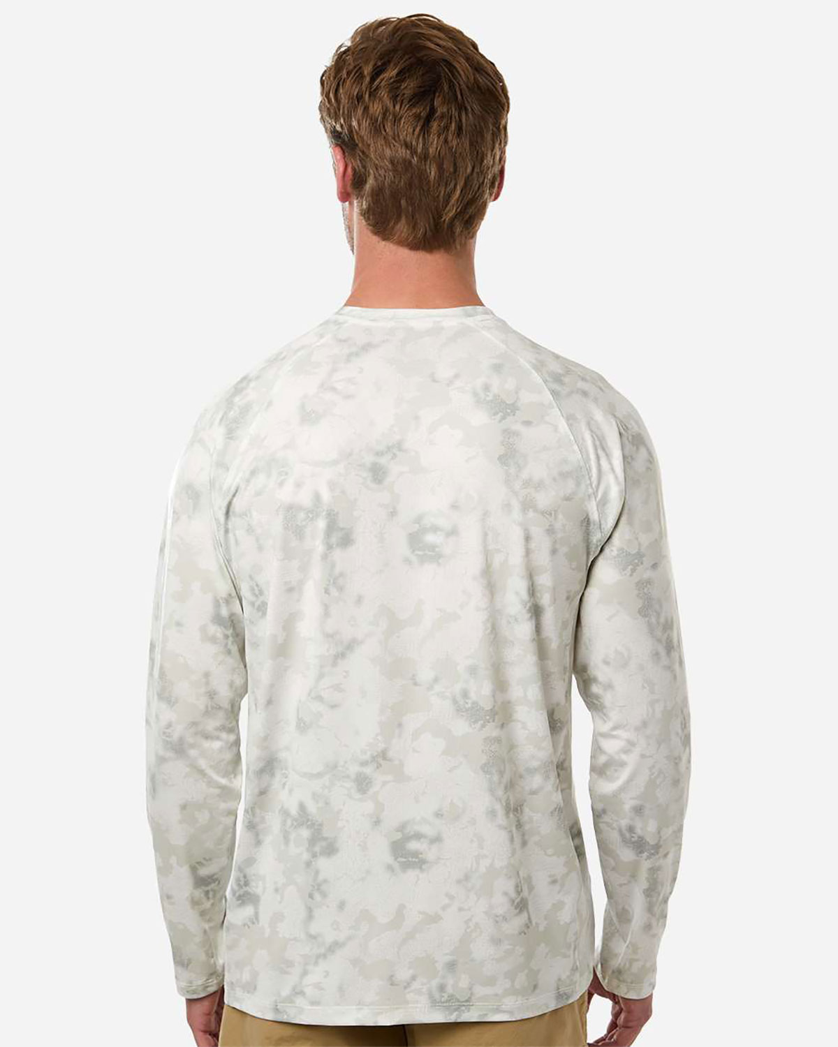 HUK H1200718 Men's Airweight KS Printed Crewneck Pullover view 2