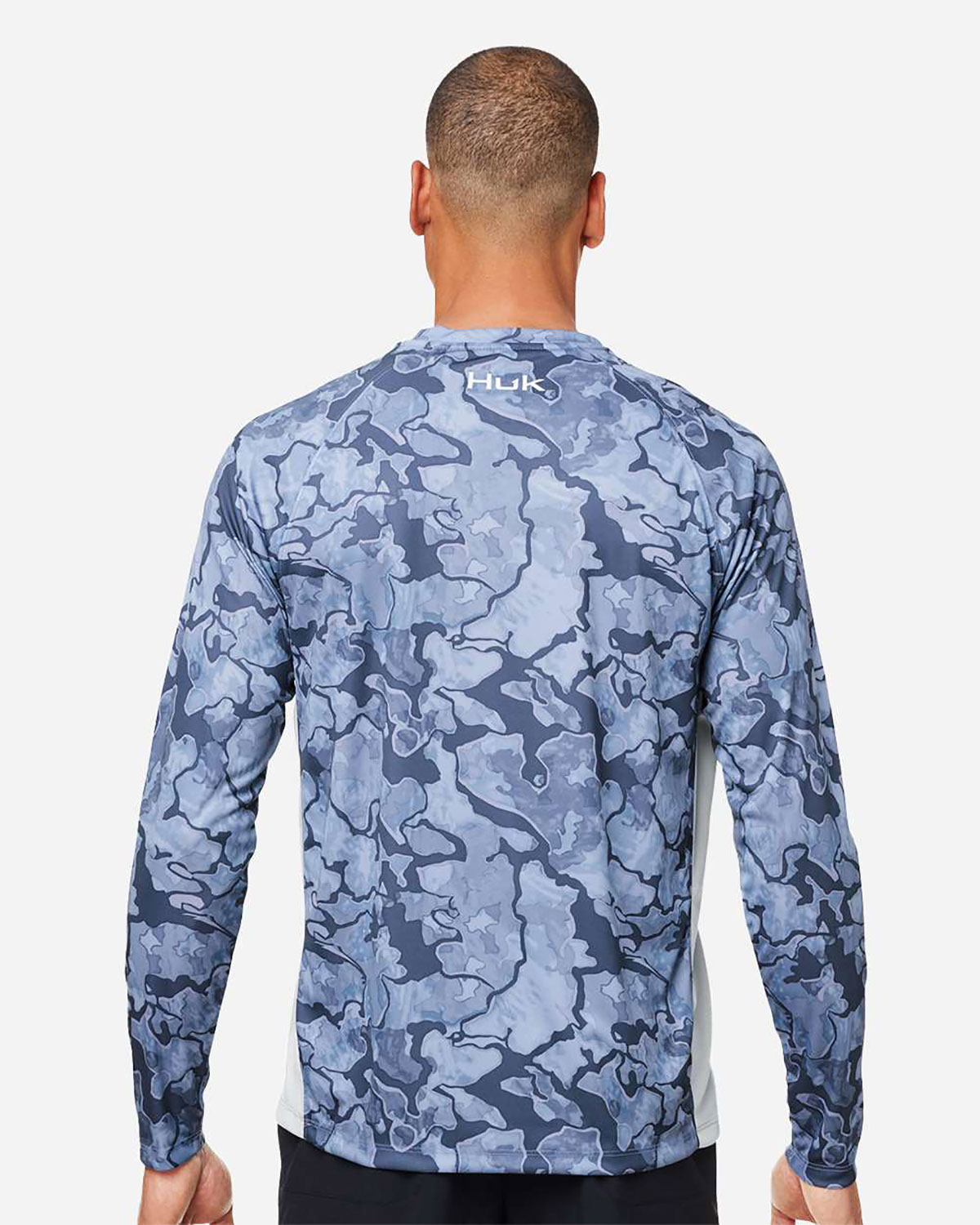 HUK H12L003 Unisex LoPro Camo Long Sleeve T-Shirt view 2