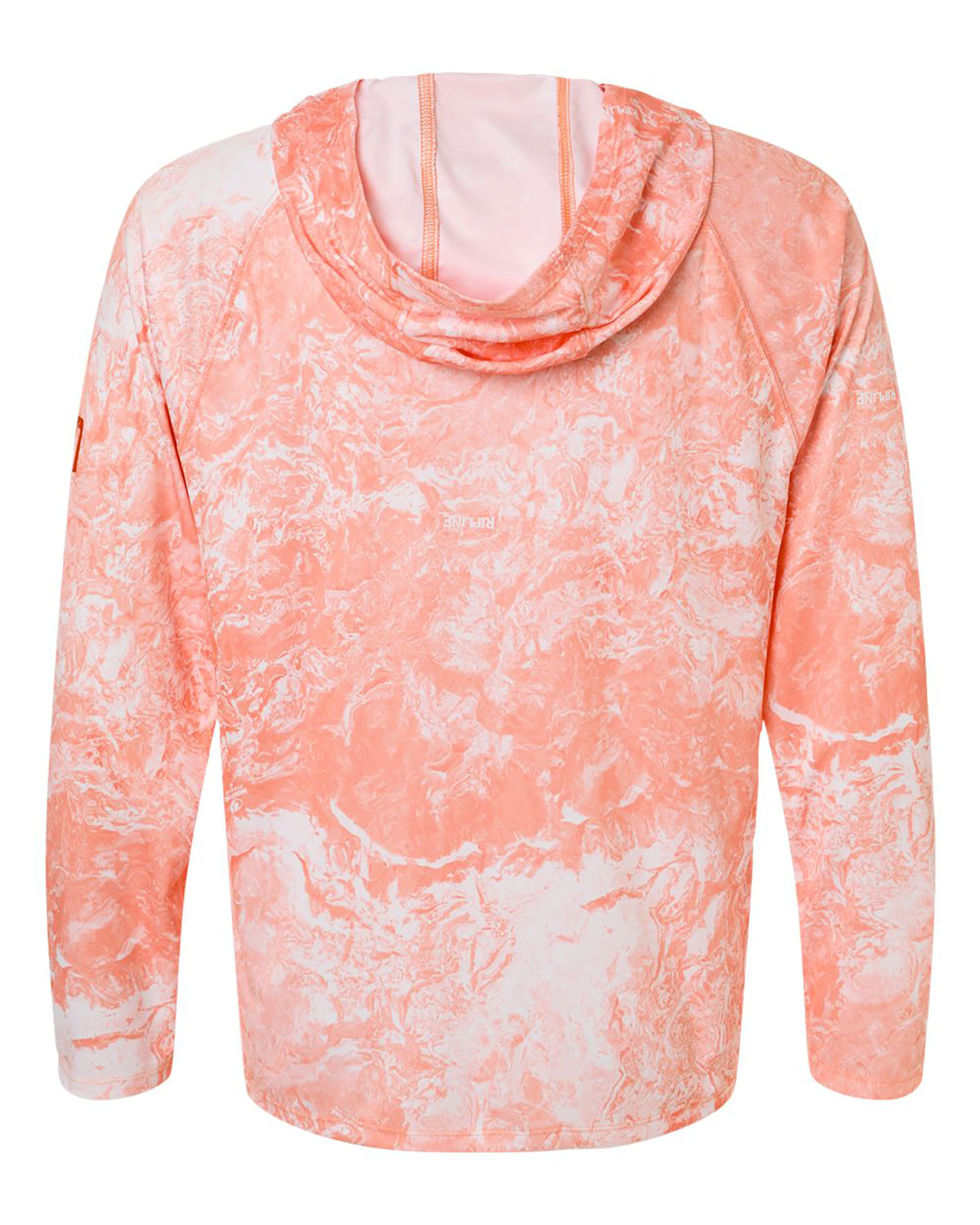 HUK H12L0047 Men's Pursuit Mossy Oak Printed Hooded Long Sleeve T-Shirt view 2