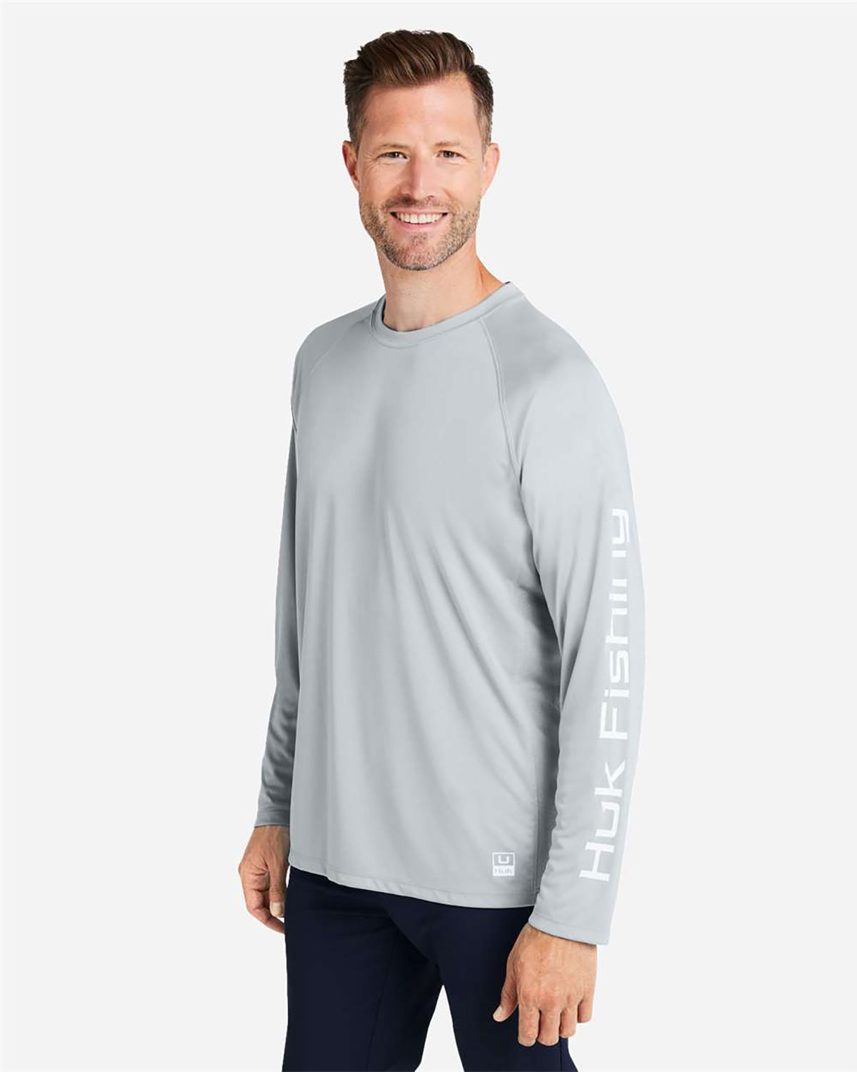 HUK H12L009 Men's LoPro Pursuit Long Sleeve T-Shirt view 3