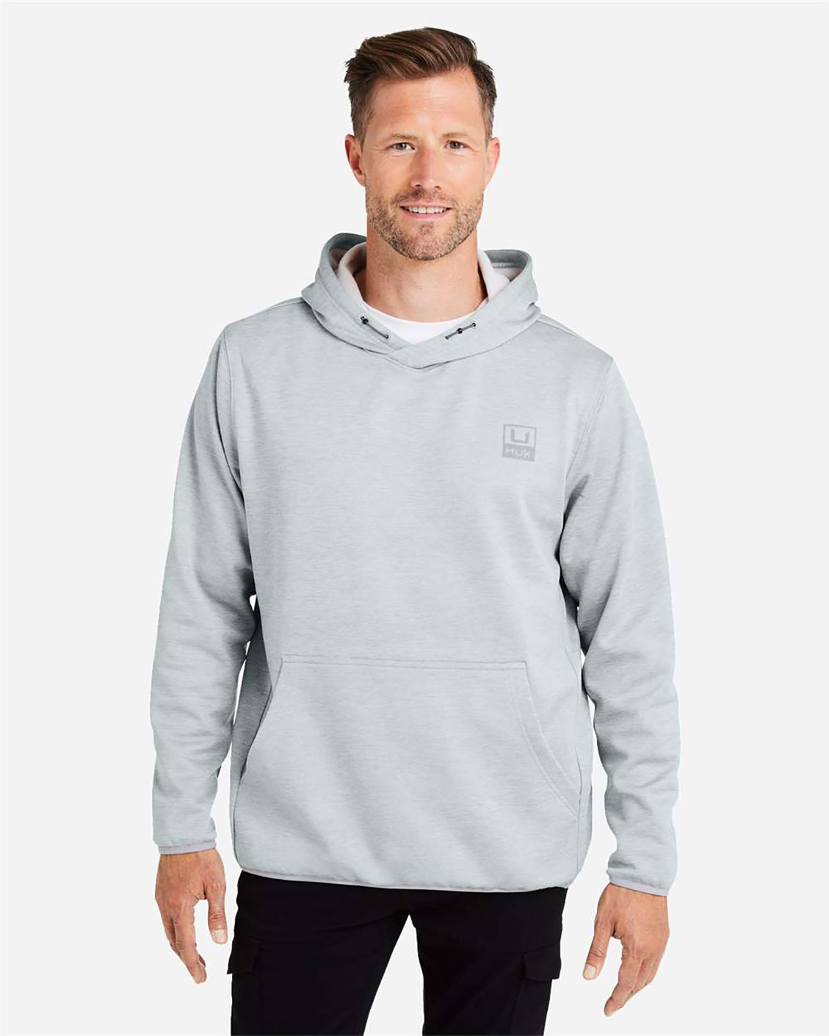 HUK H130093 Men's Coldfront+ Performance Hooded Sweatshirt