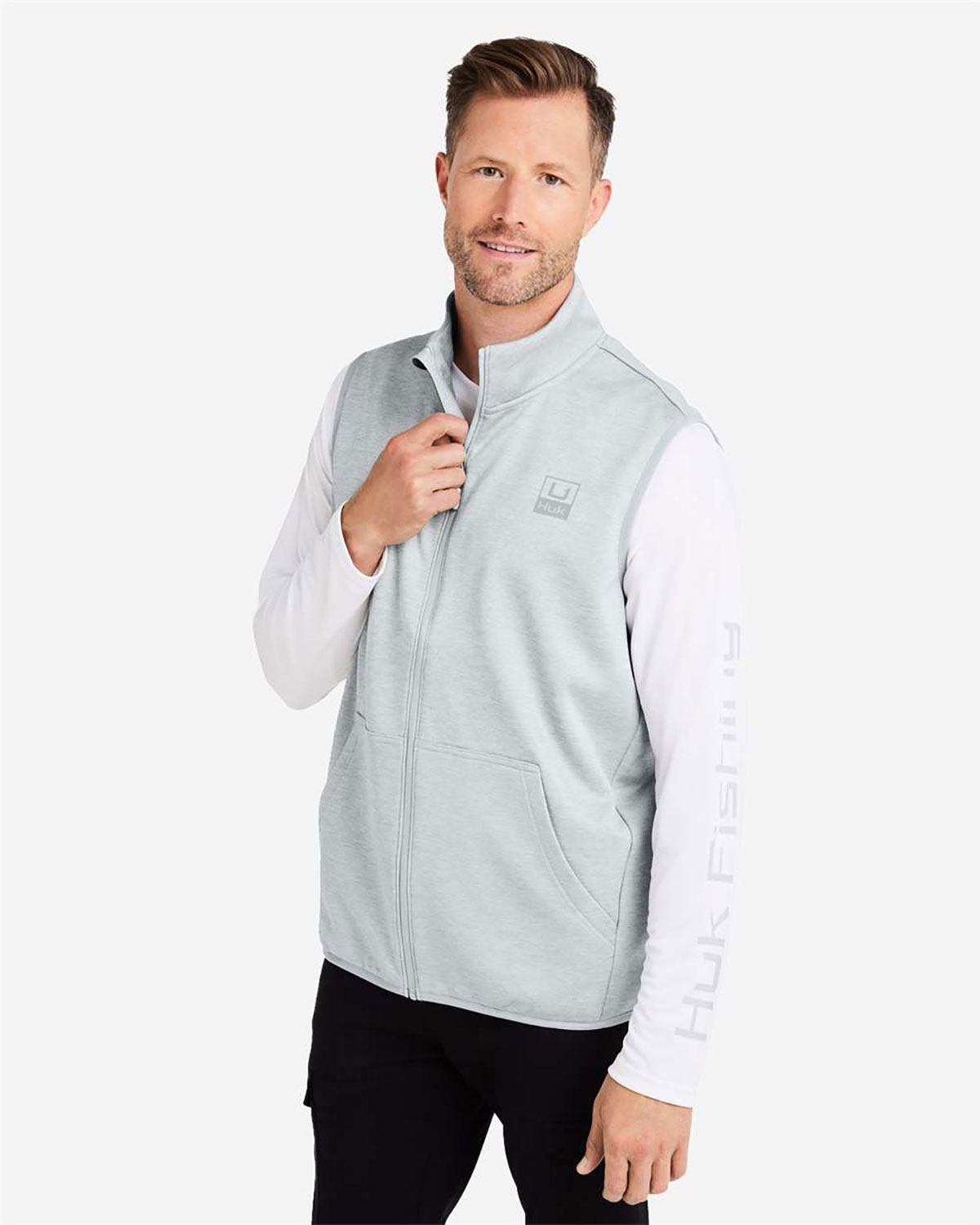 HUK H130099 Men's Coldfront+ Vest view 3