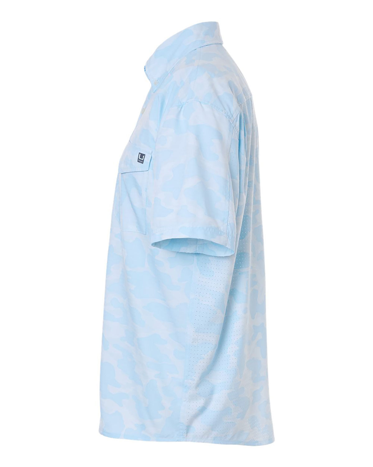 HUK H1500220 Men's Tidepoint Printed Short Sleeve Shirt view 3