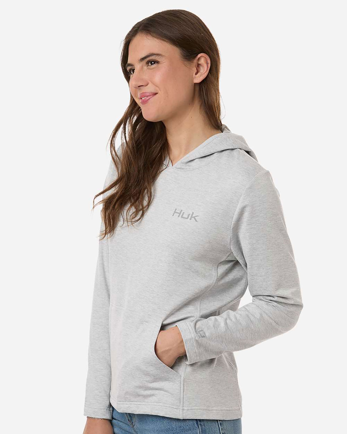 HUK H6130023 Women's Coldfront+ Hooded Sweatshirt view 3