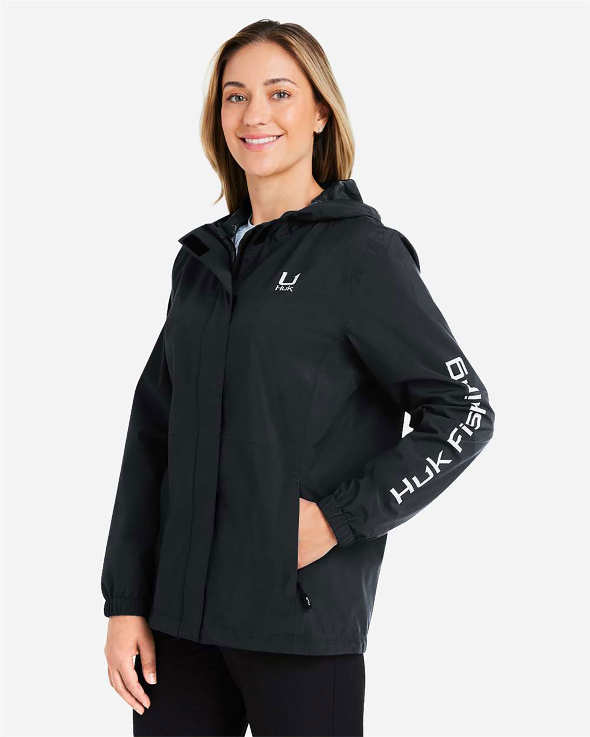 HUK H640027 Women's Storm Rain Jacket view 3
