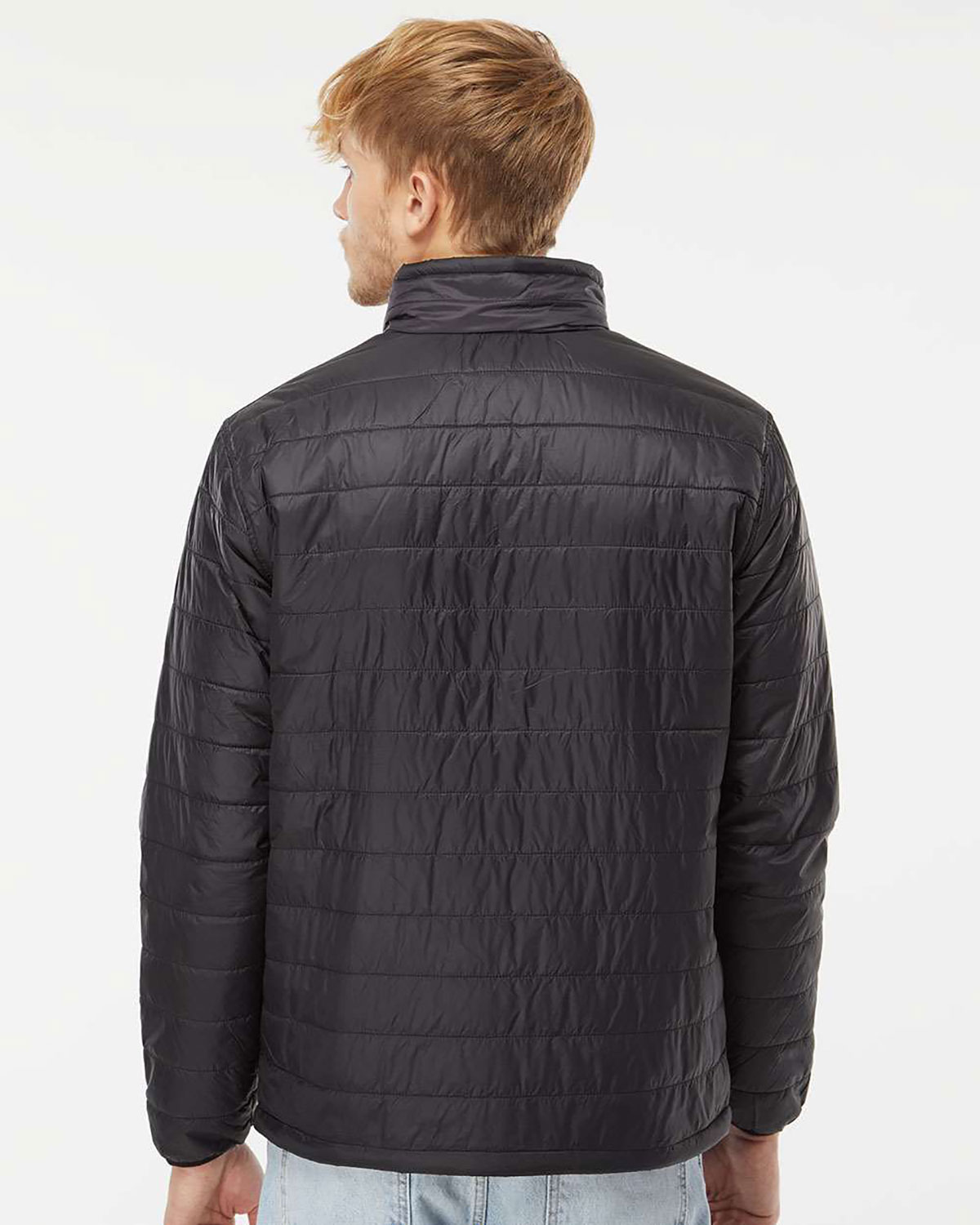 Independent Trading Co. EXP100PFZ Men's Puffer Jacket view 2