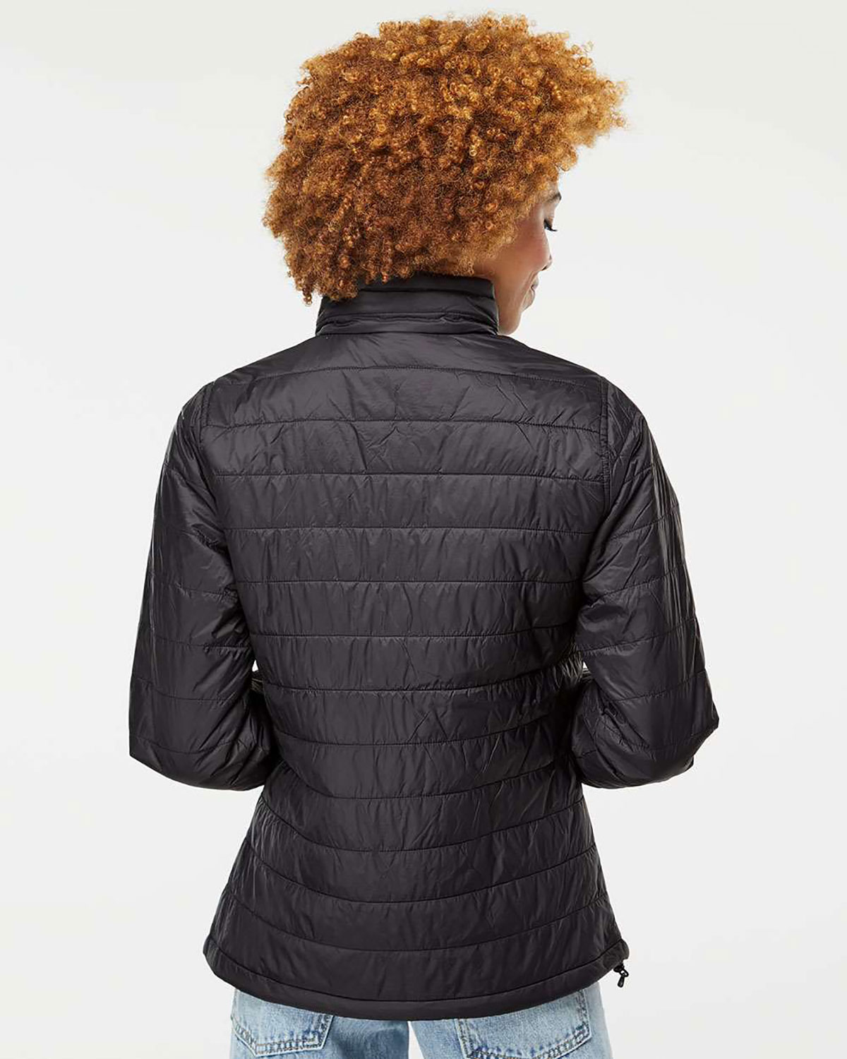 Independent Trading Co. EXP200PFZ Women's Puffer Jacket view 2