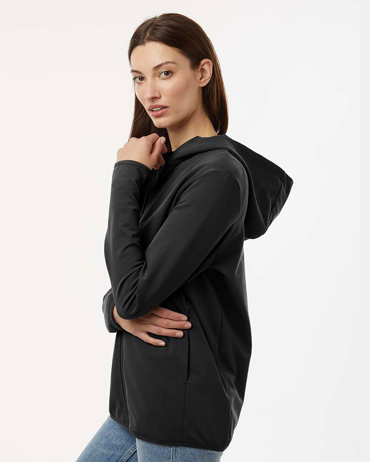 Independent Trading Co. EXP30PZ Unisex Perform Full-Zip Hooded Sweatshirt view 3