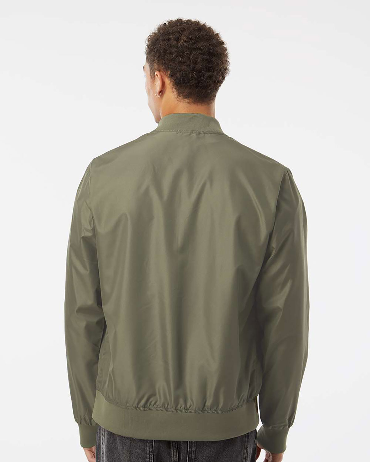 Independent Trading Co. EXP52BMR Unisex Lightweight Bomber Jacket view 2