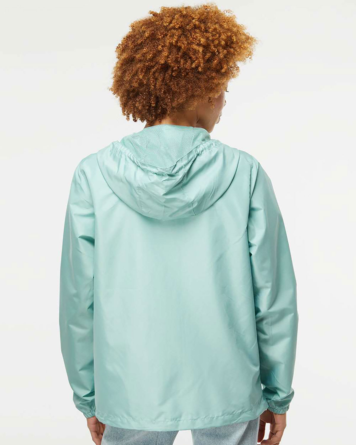 Independent Trading Co. EXP54LWZ Men's Lightweight Windbreaker Full-Zip Jacket view 2