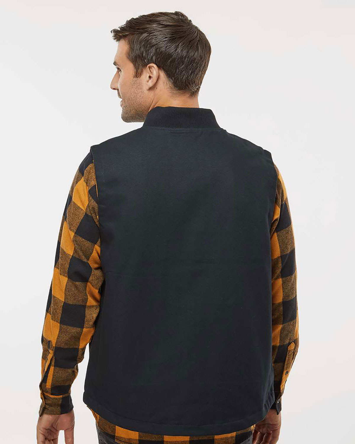 Independent Trading Co. EXP560V Men's Insulated Canvas Workwear Vest view 2