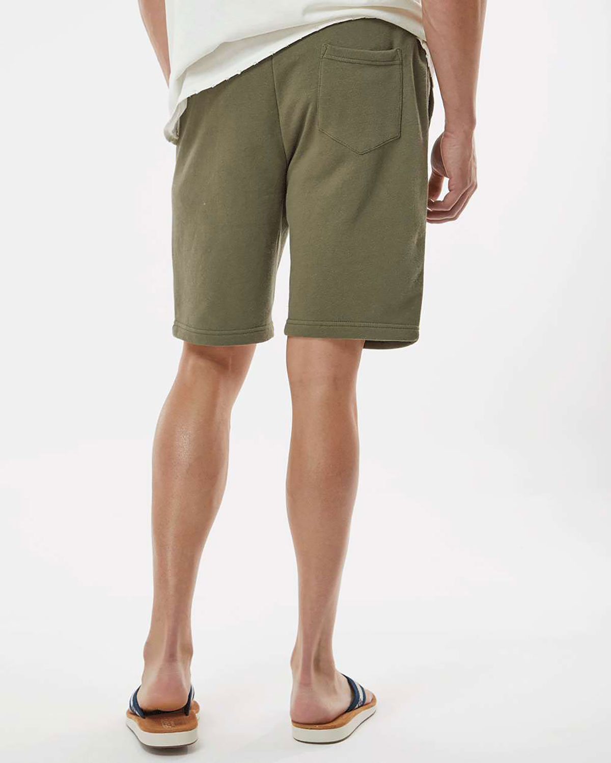 Independent Trading Co. IND20SRT Men's Midweight Fleece Shorts view 2