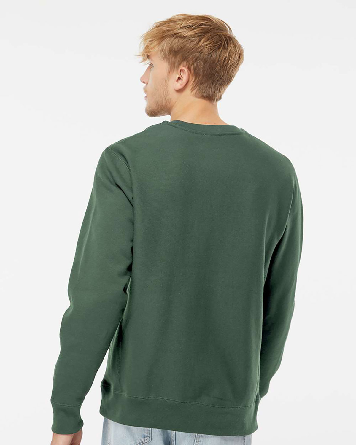 Independent Trading Co. IND5000C Unisex Legend Premium Heavyweight Cross-Grain Crewneck Sweatshirt view 2