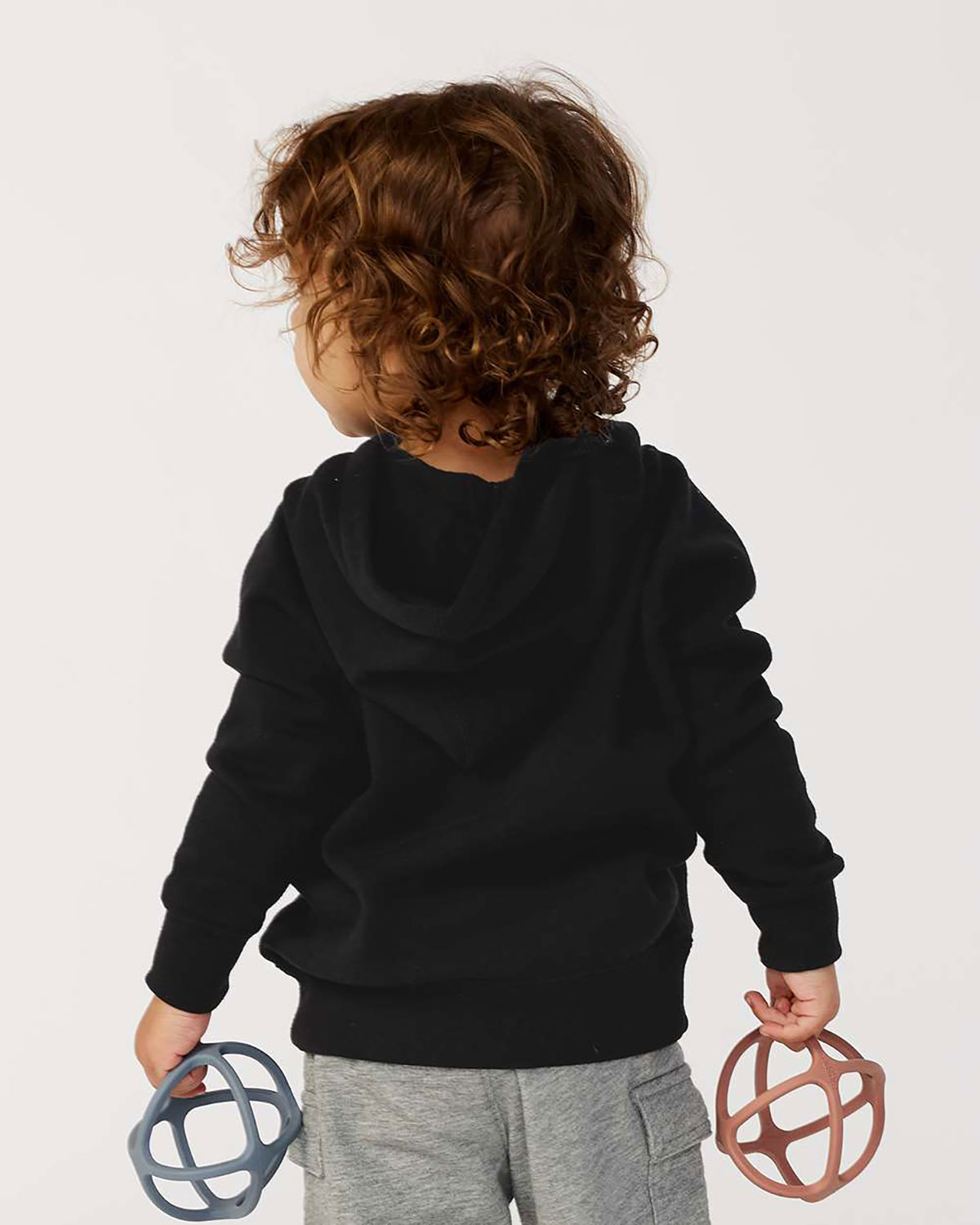 Independent Trading Co. PRM10TSB Toddler Special Blend Hooded Raglan Sweatshirt view 2