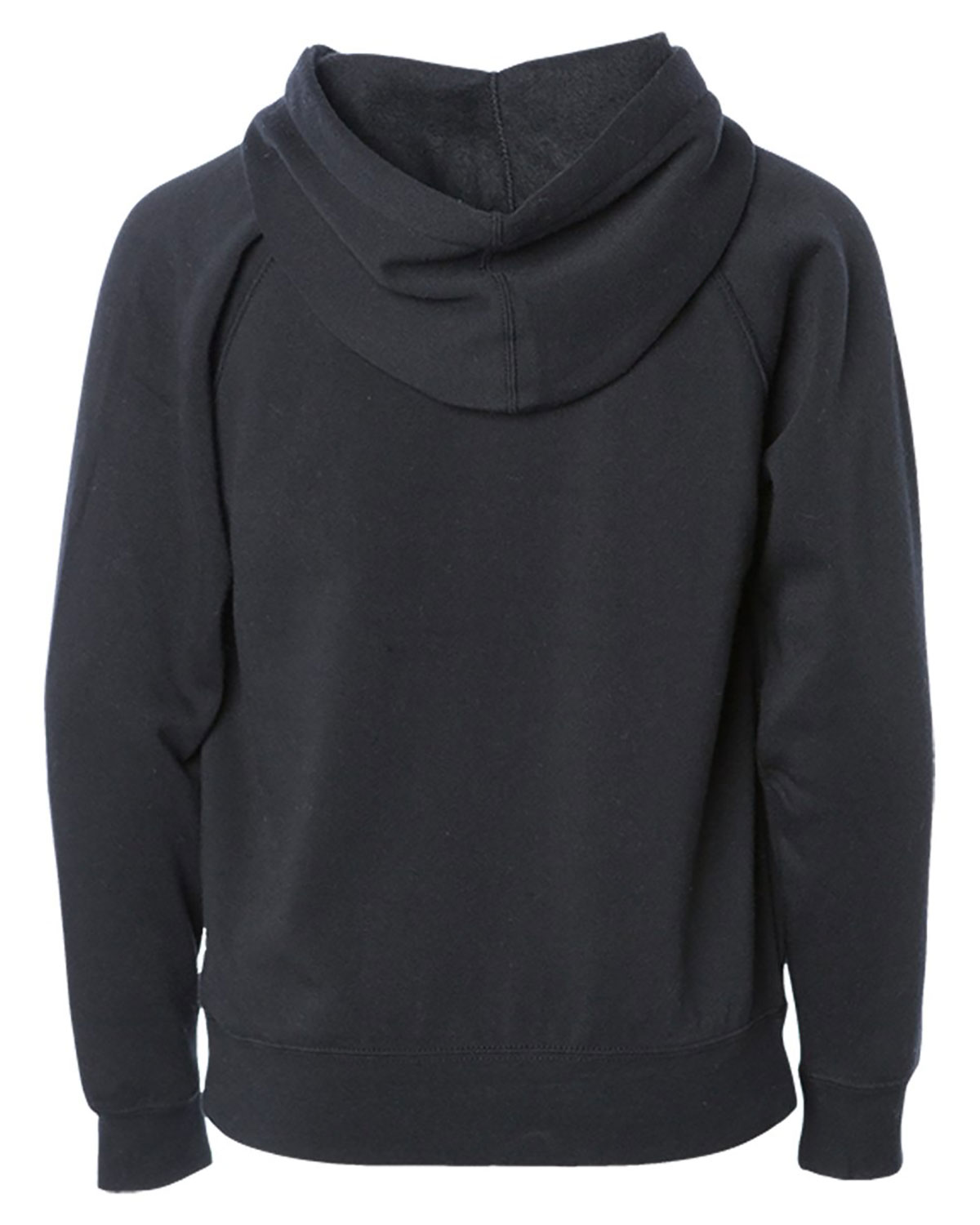 Independent Trading Co. PRM15YSBZ Youth Lightweight Special Blend Raglan Zip Hood view 2