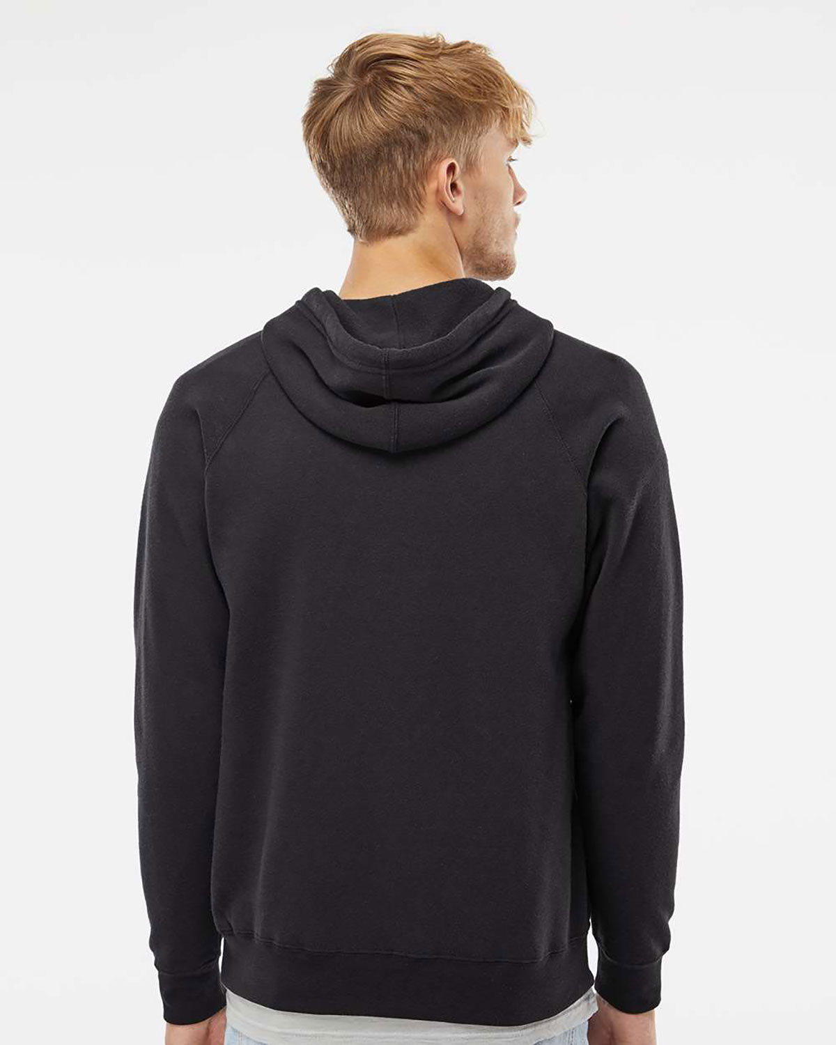 Independent Trading Co. PRM33SBP Unisex Special Blend Raglan Hooded Sweatshirt view 2