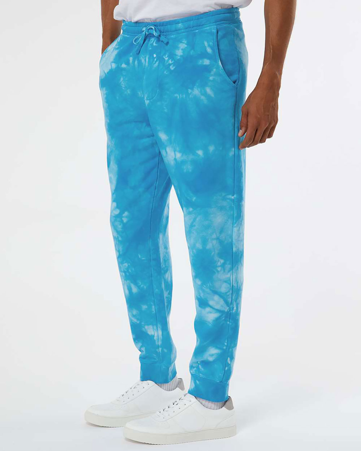 Independent Trading Co. PRM50PTTD Unisex Tie-Dyed Fleece Sweatpants view 3