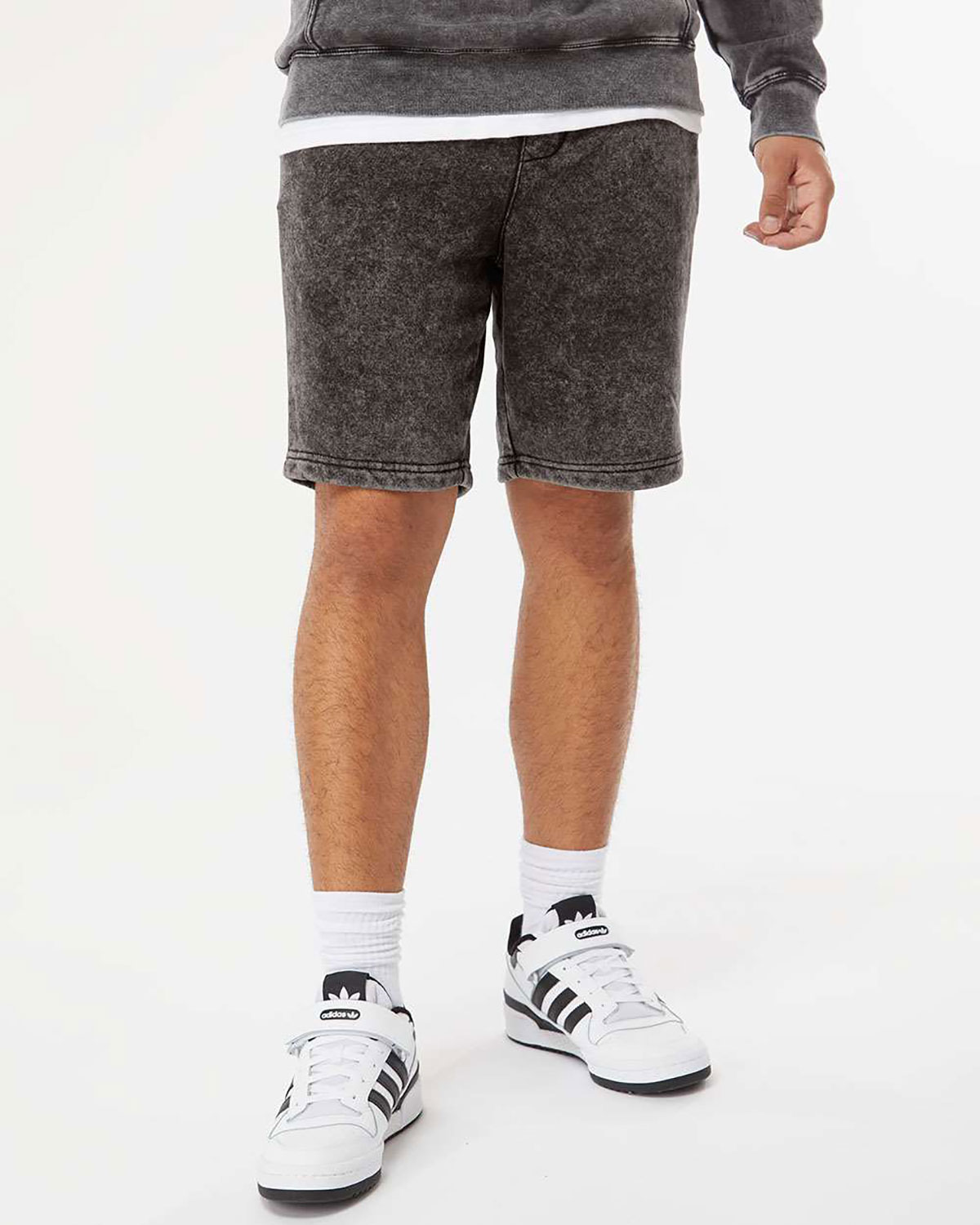 Independent Trading Co. PRM50STMW Unisex Mineral Wash Fleece Shorts