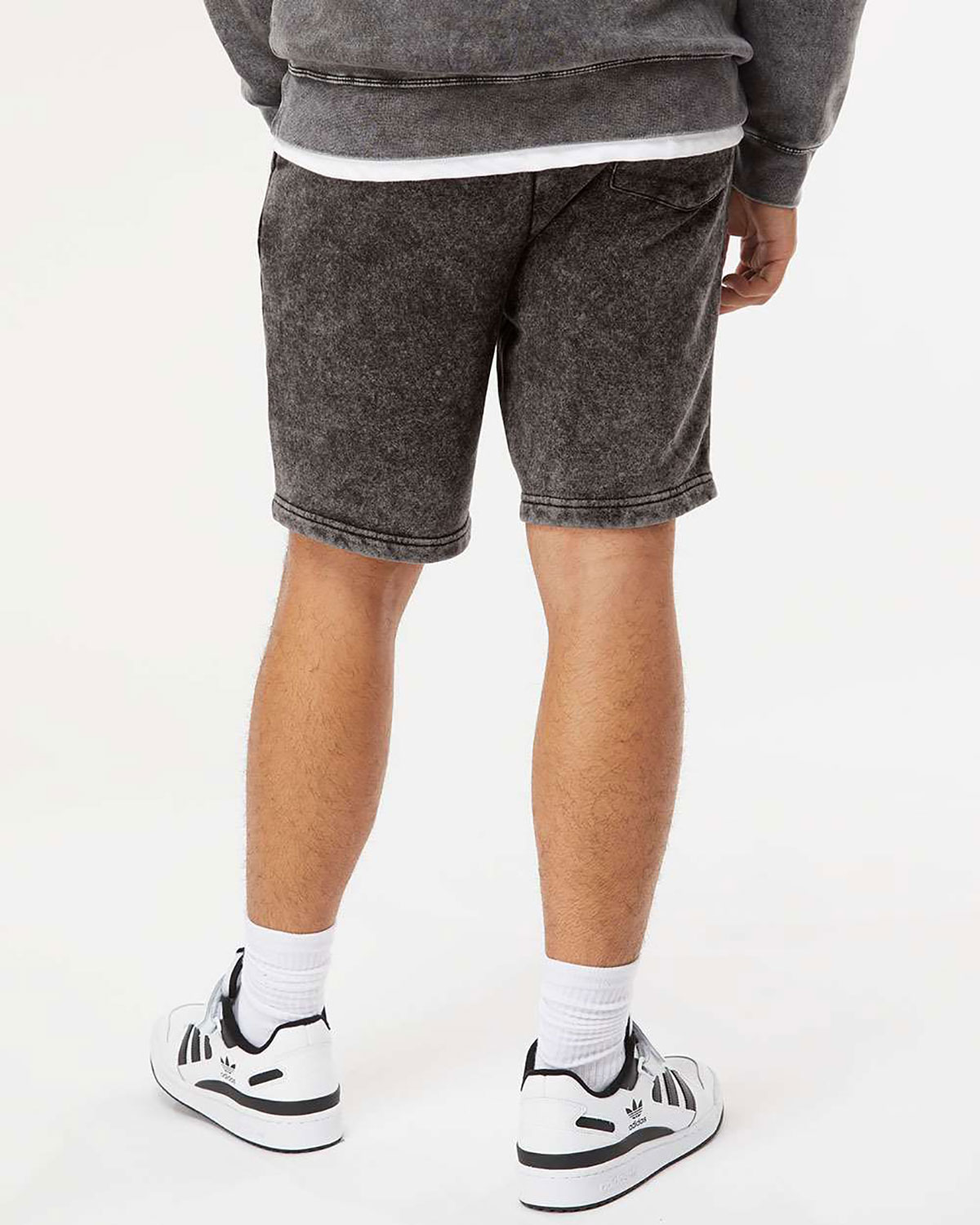 Independent Trading Co. PRM50STMW Unisex Mineral Wash Fleece Shorts view 2