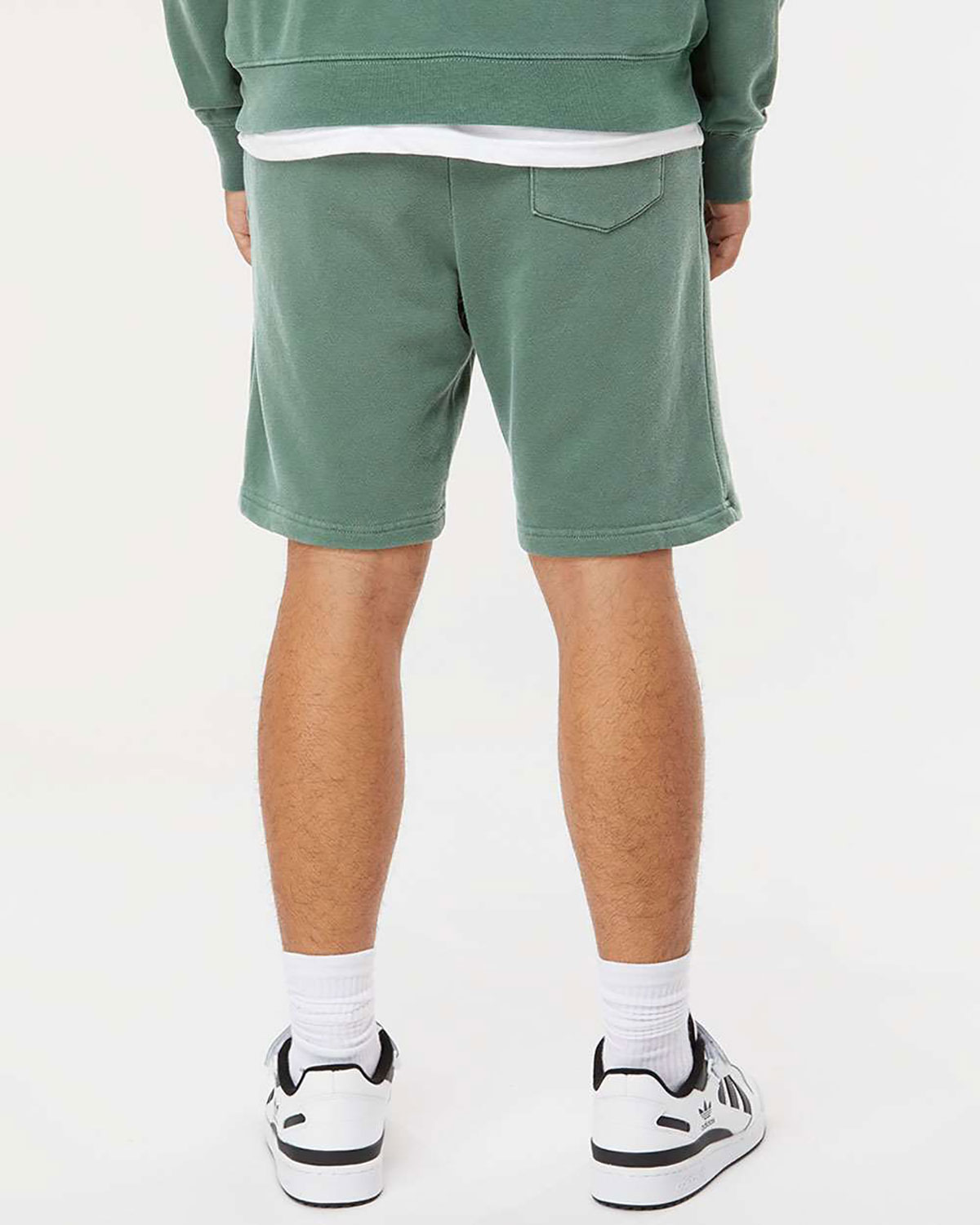 Independent Trading Co. PRM50STPD Unisex Pigment-Dyed Fleece Shorts view 2