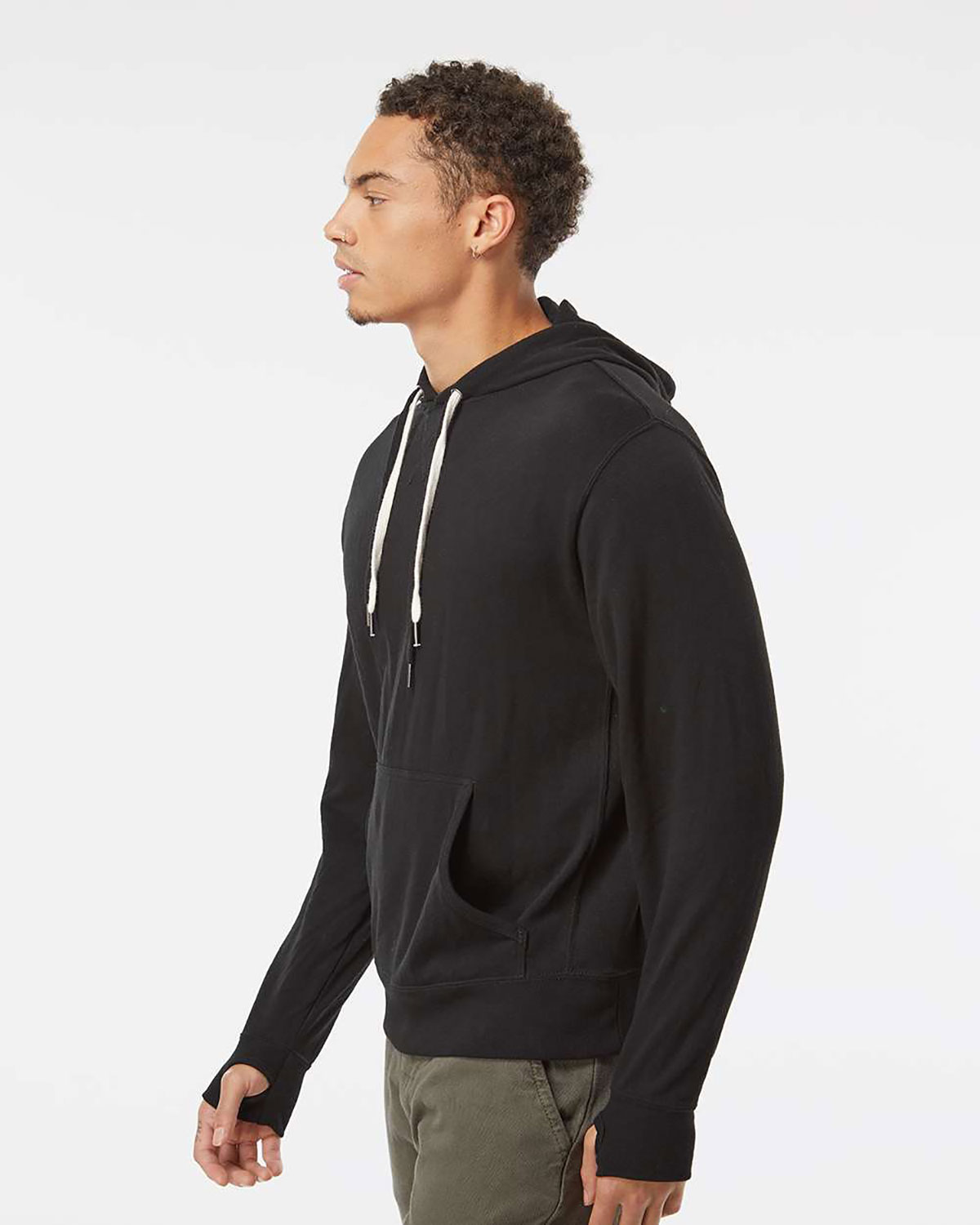 Independent Trading Co. PRM90HT Unisex Midweight French Terry Hooded Sweatshirt view 3