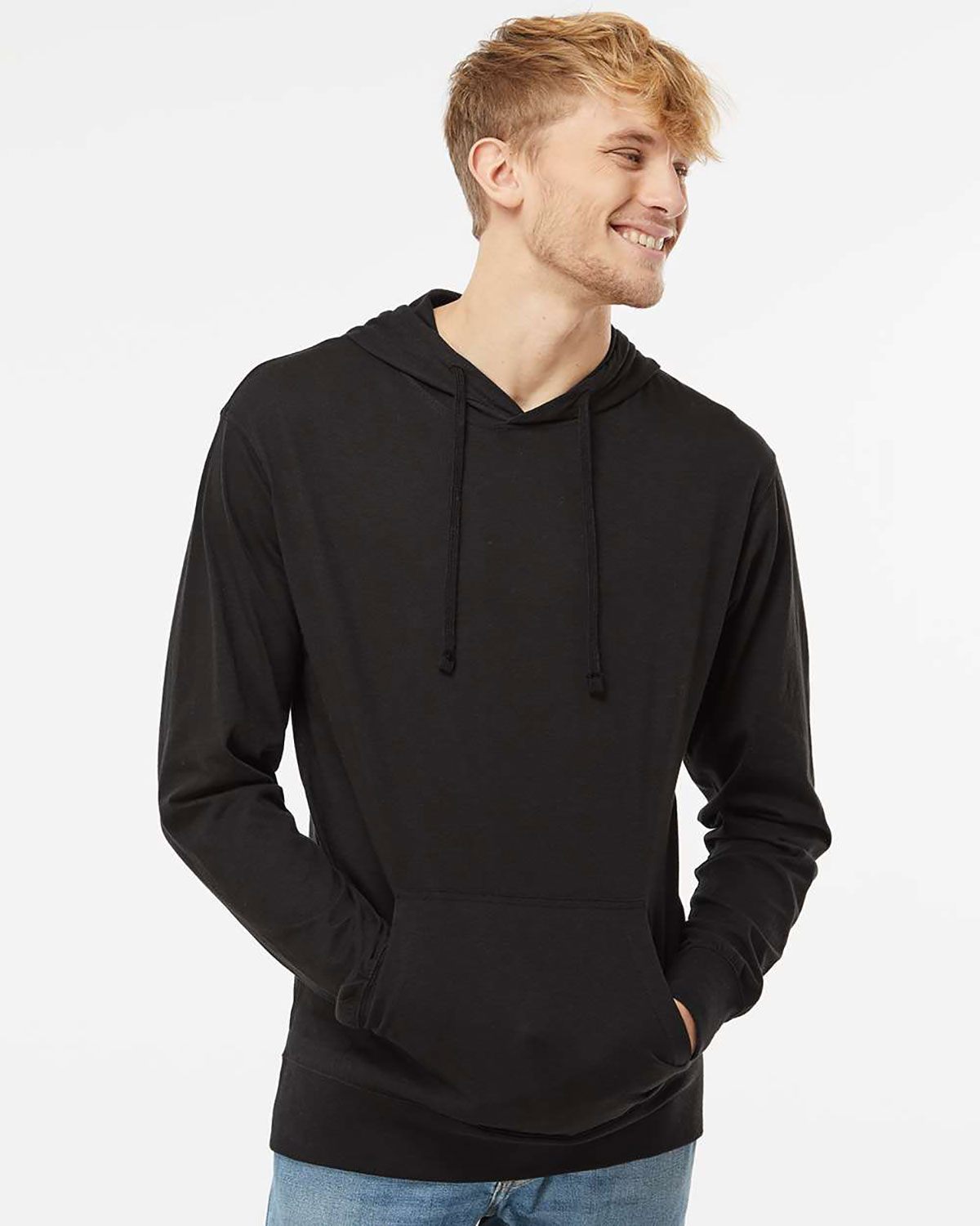 Independent Trading Co. SS150J Unisex Lightweight Hooded Pullover T-Shirt