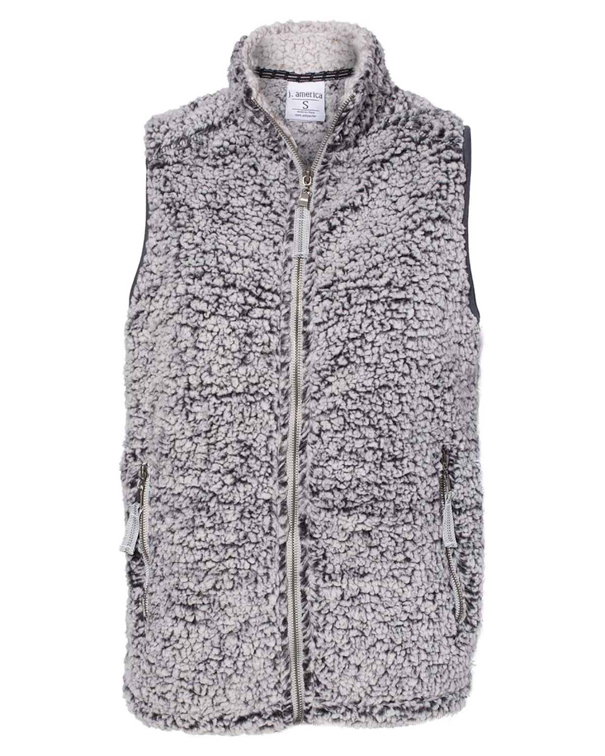 J. America 8456 Women�s Epic Sherpa Full-Zip Vest