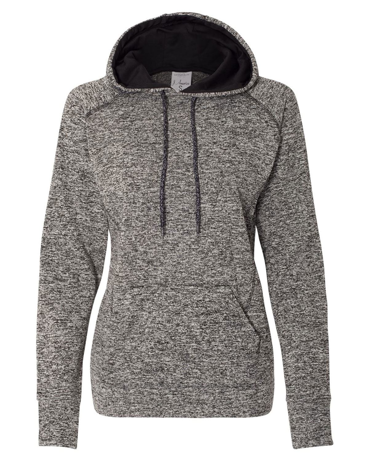 J. America 8616 Women�s Cosmic Fleece Hooded Sweatshirt