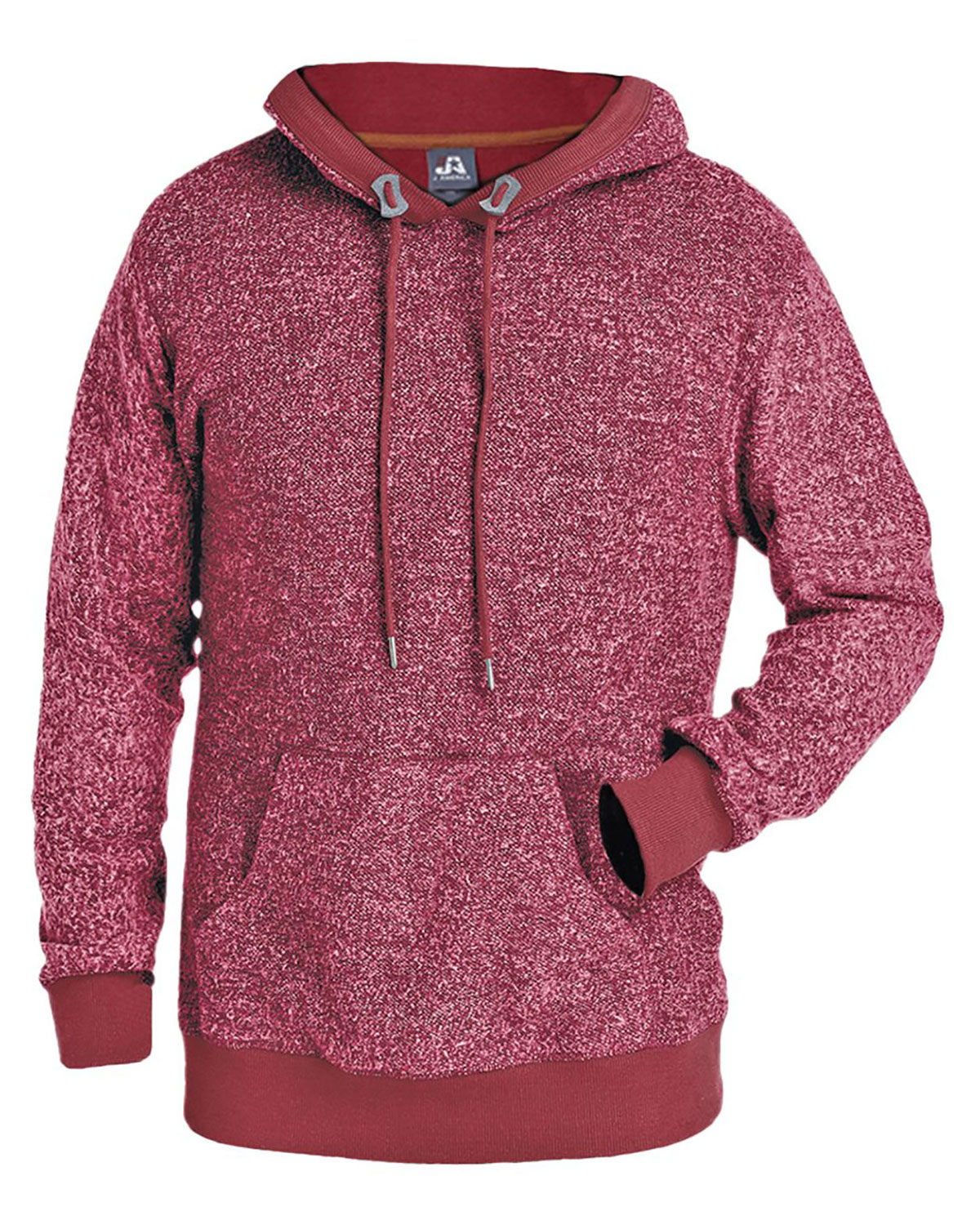 J. America 8711 Men's Aspen Fleece Hooded Sweatshirt