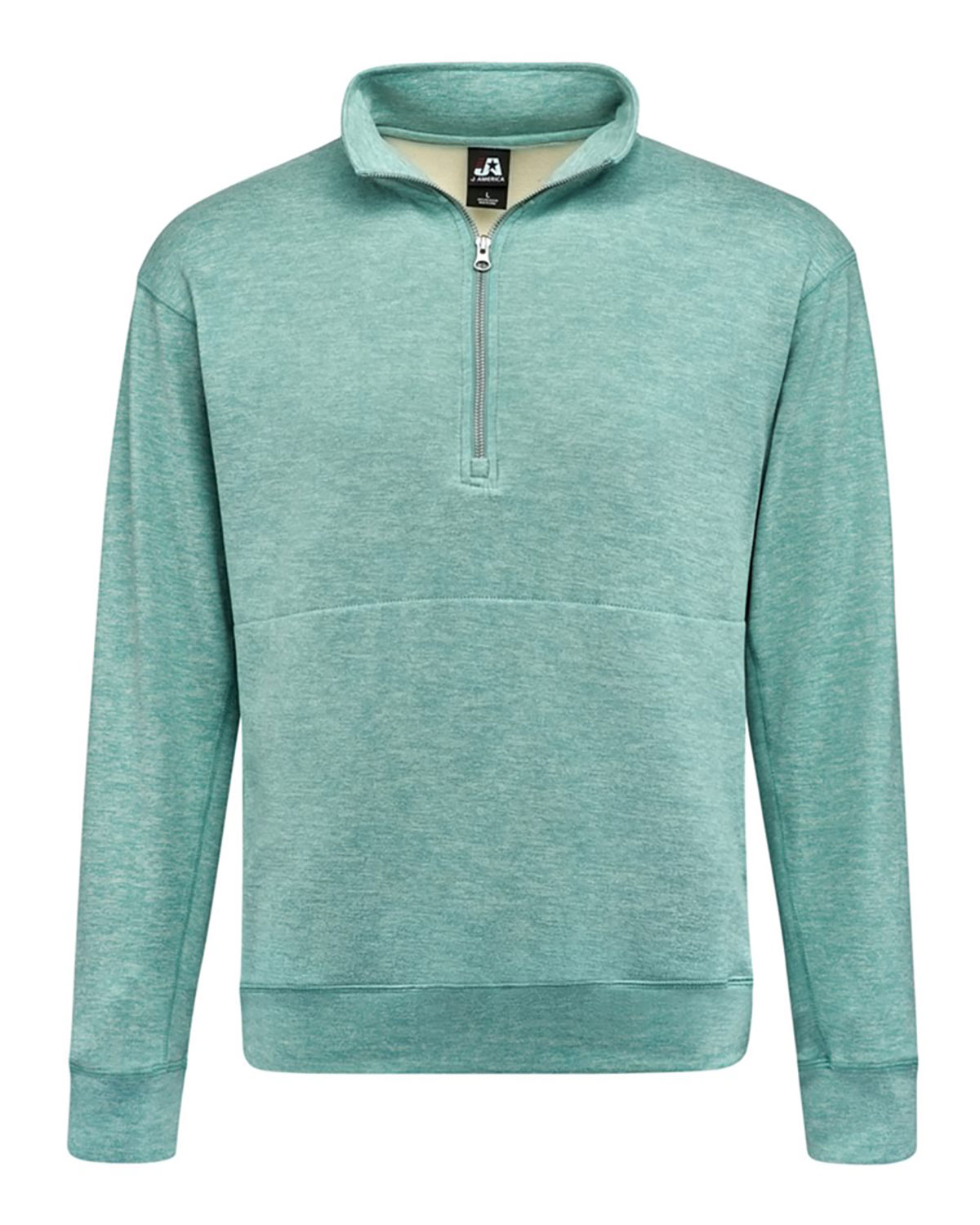 J. America 8741 Unisex Electric Fleece Quarter-Zip Sweatshirt