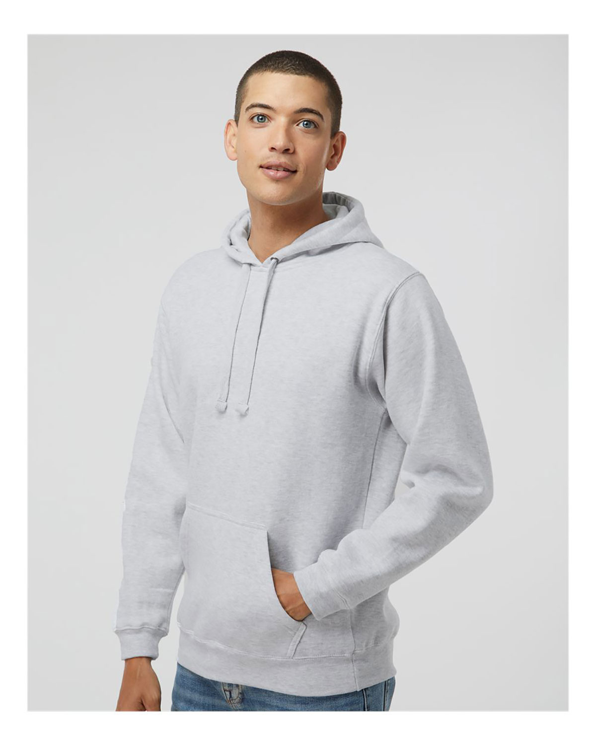 J. America 8824 Men's Premium Hooded Sweatshirt view 3