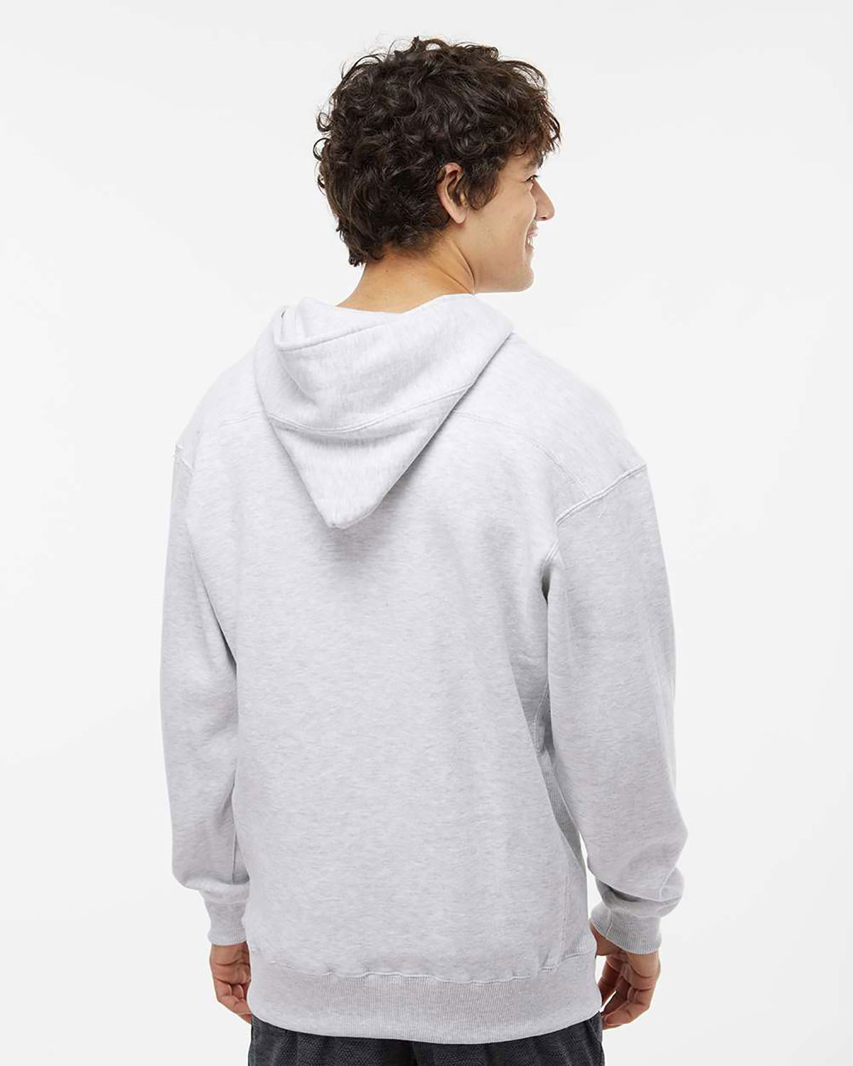 J. America 8830 Men's Sport Lace Hooded Sweatshirt view 2