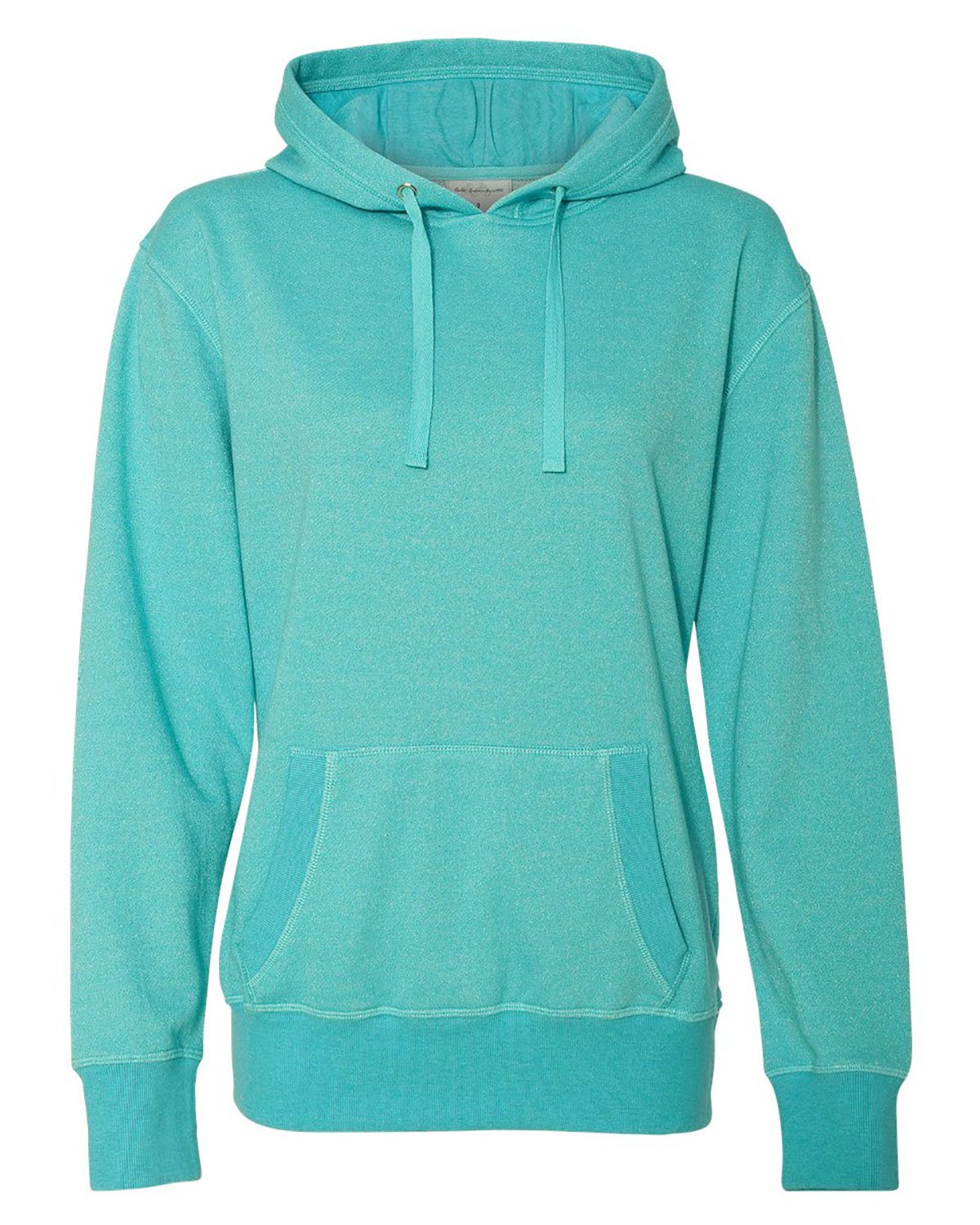 J. America 8860 Women�s Glitter French Terry Hooded Sweatshirt