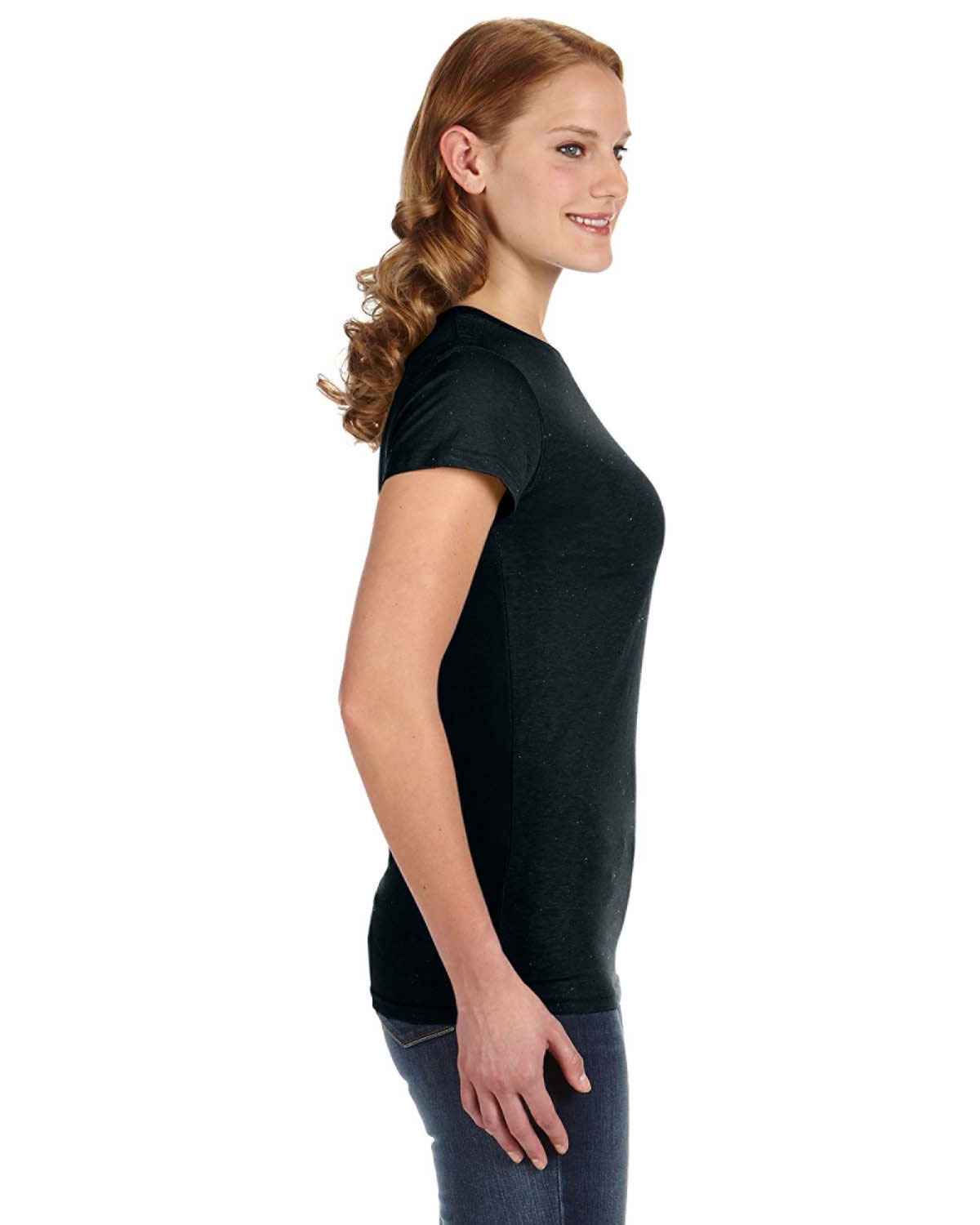 J. America JA8138 America JA8138 Women Glitter T-Shirt view 3