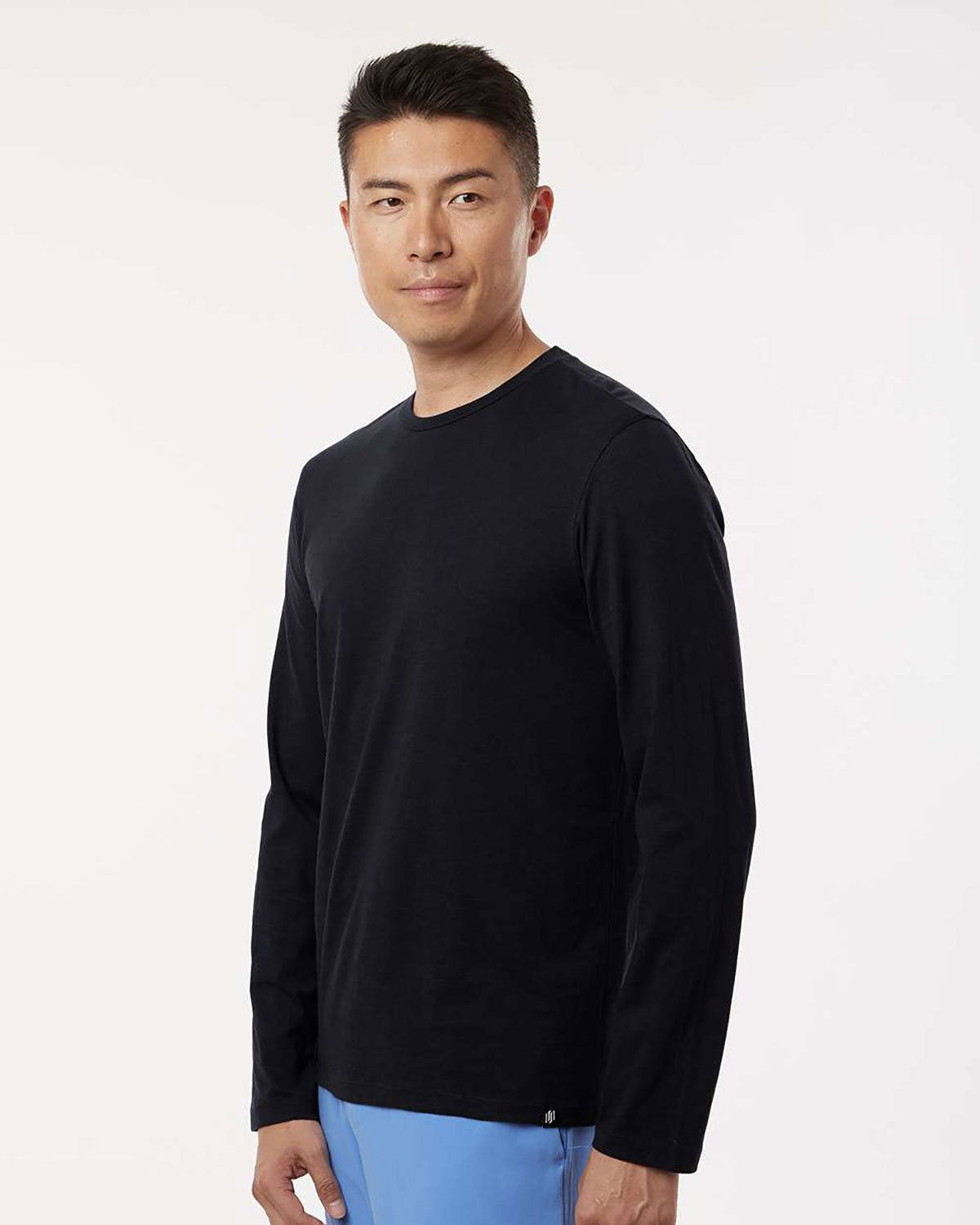 Jaanuu M30002U Men's RegenX Cotton Underscrub Long Sleeve T-Shirt view 3