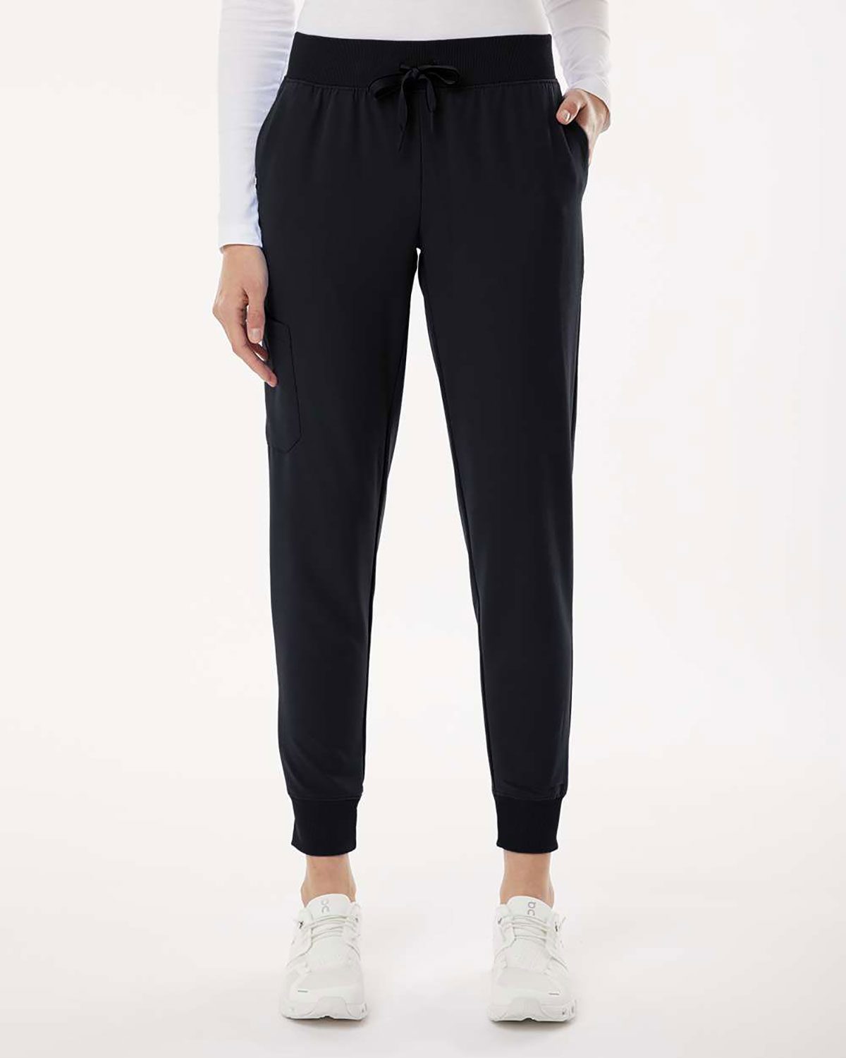 Jaanuu W20003 Women's Silex Knit-Waist Scrub Joggers