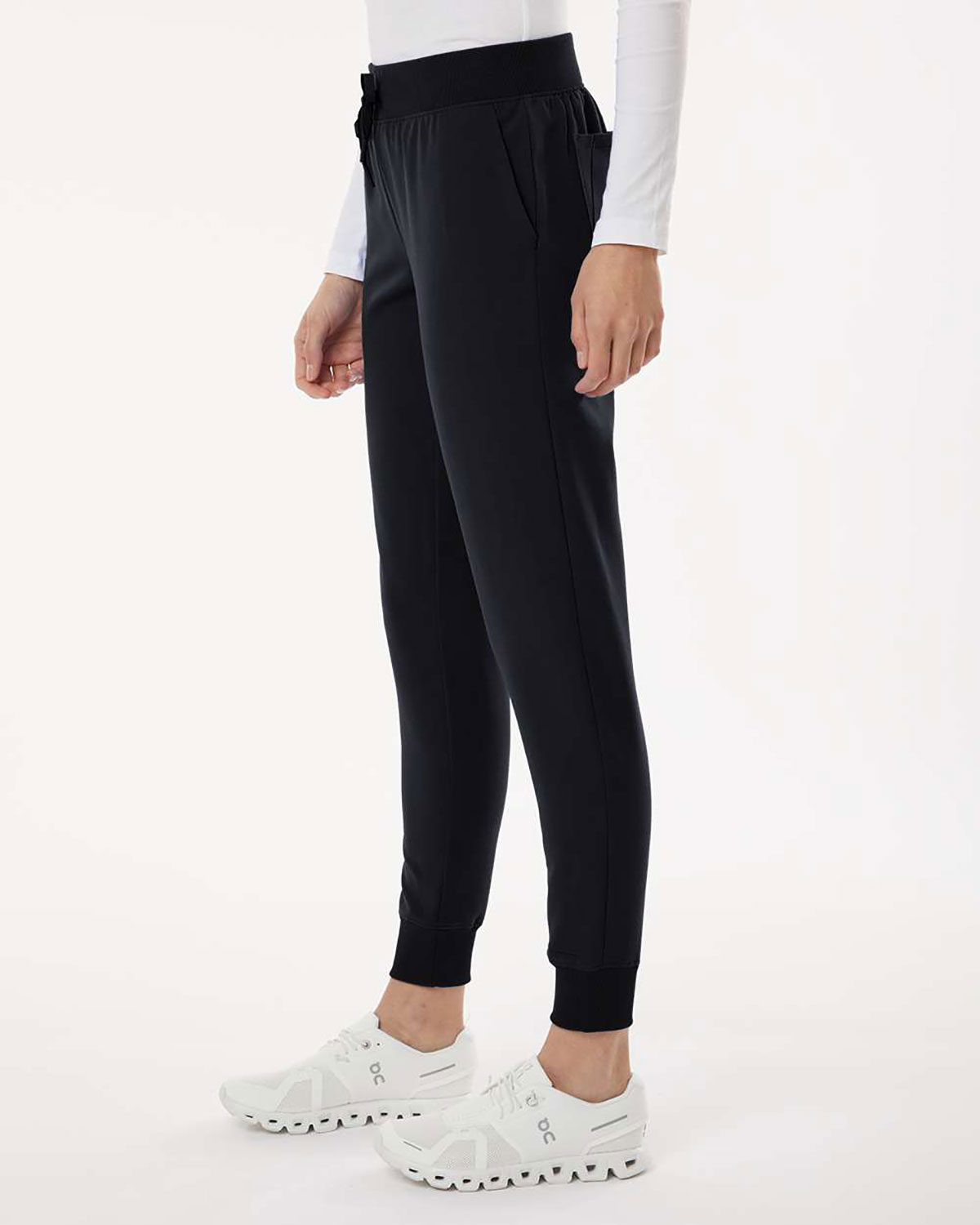 Jaanuu W20003 Women's Silex Knit-Waist Scrub Joggers view 3