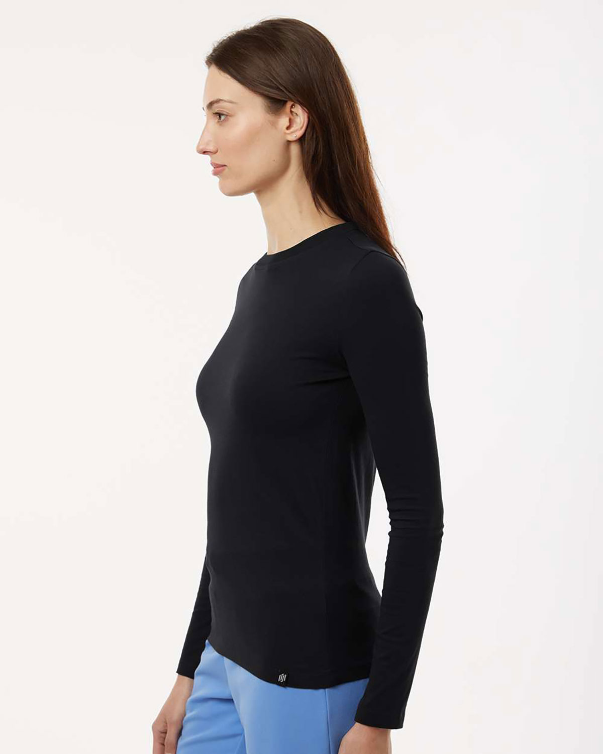 Jaanuu W30002U Women's RegenX Cotton Underscrub Long Sleeve T-Shirt view 3