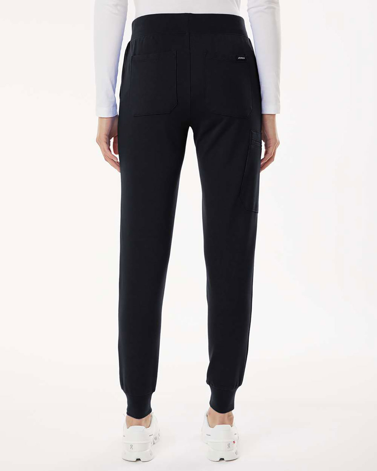 Jaanuu W40001P Women's Petite Sizes Rubi UltraSOFT� Scrub Joggers view 2